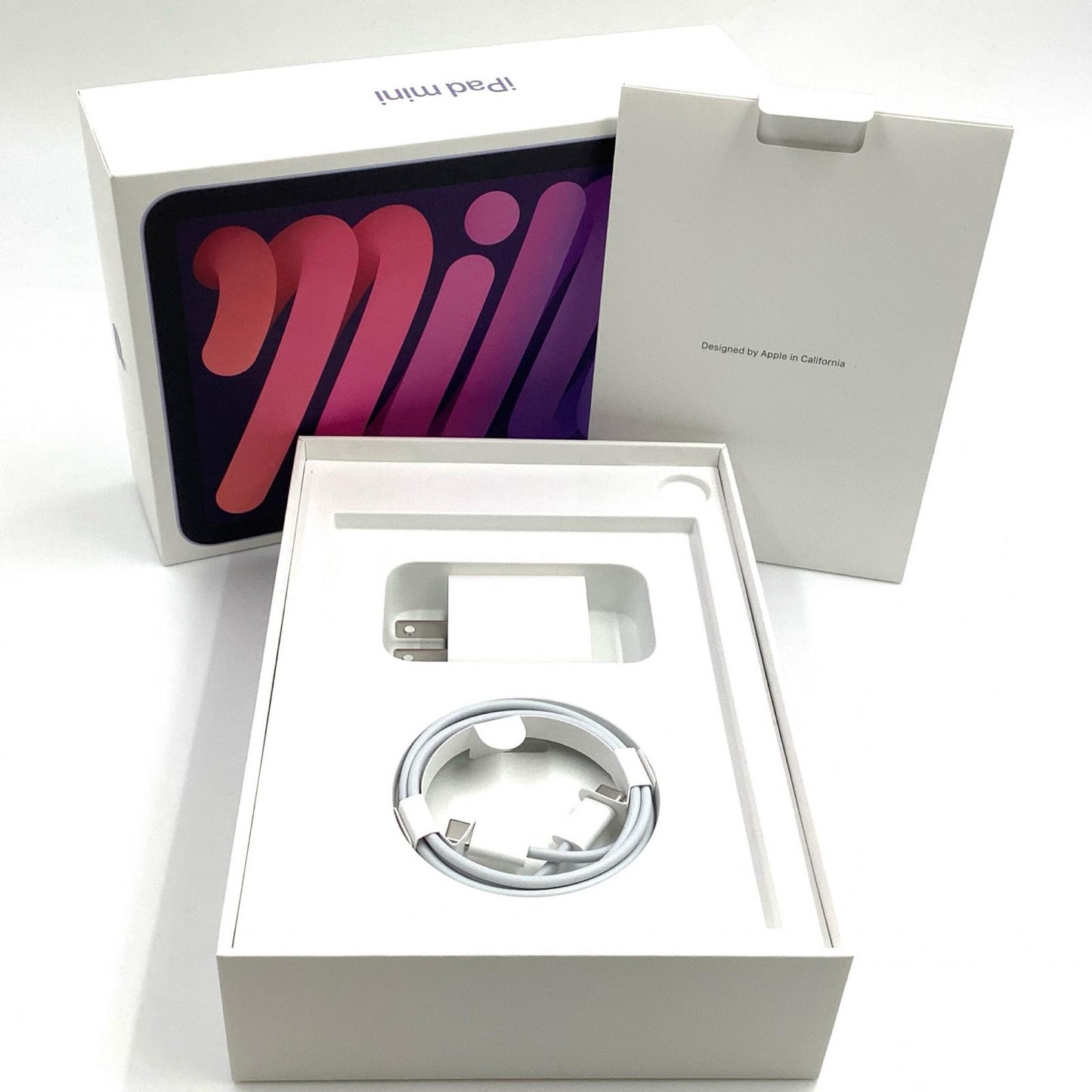 【最速発送】Apple iPad mini 8.3インチ 第6世代 256GB パープル WiFi+Cellular SIMフリー 白ロム【難有】
