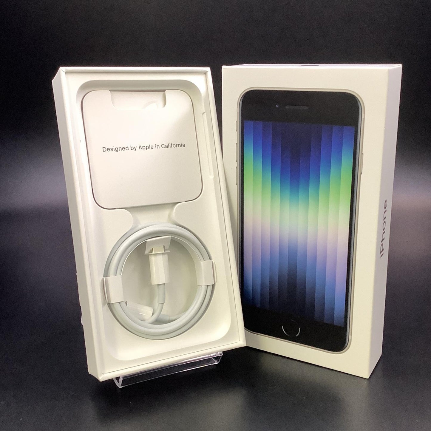 【全額返金保証】【最速発送】Apple iPhone iPhone SE(第3世代) 64GB スターライト Softbank 動作確認済 82%