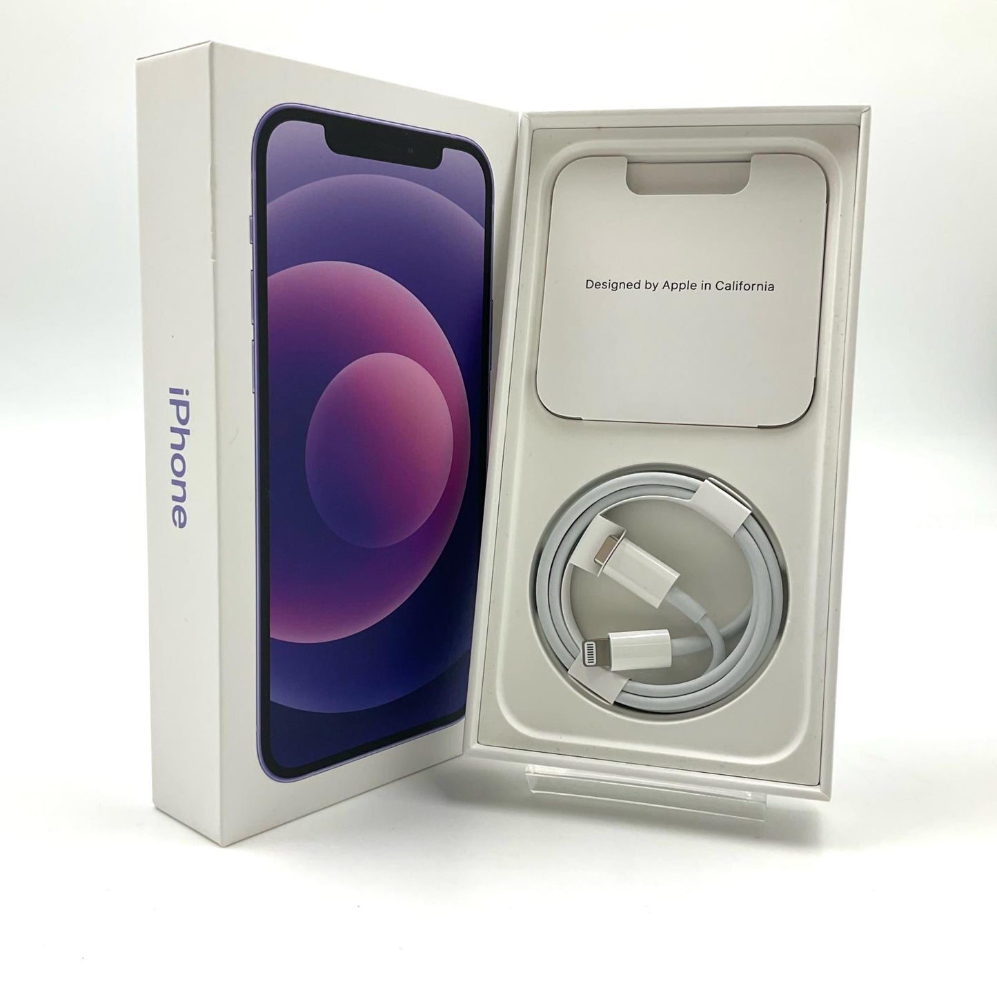 【全額返金保証】【最速発送】Apple iPhone iPhone 12 128GB パープル Softbank 白ロム 動作確認済 78%
