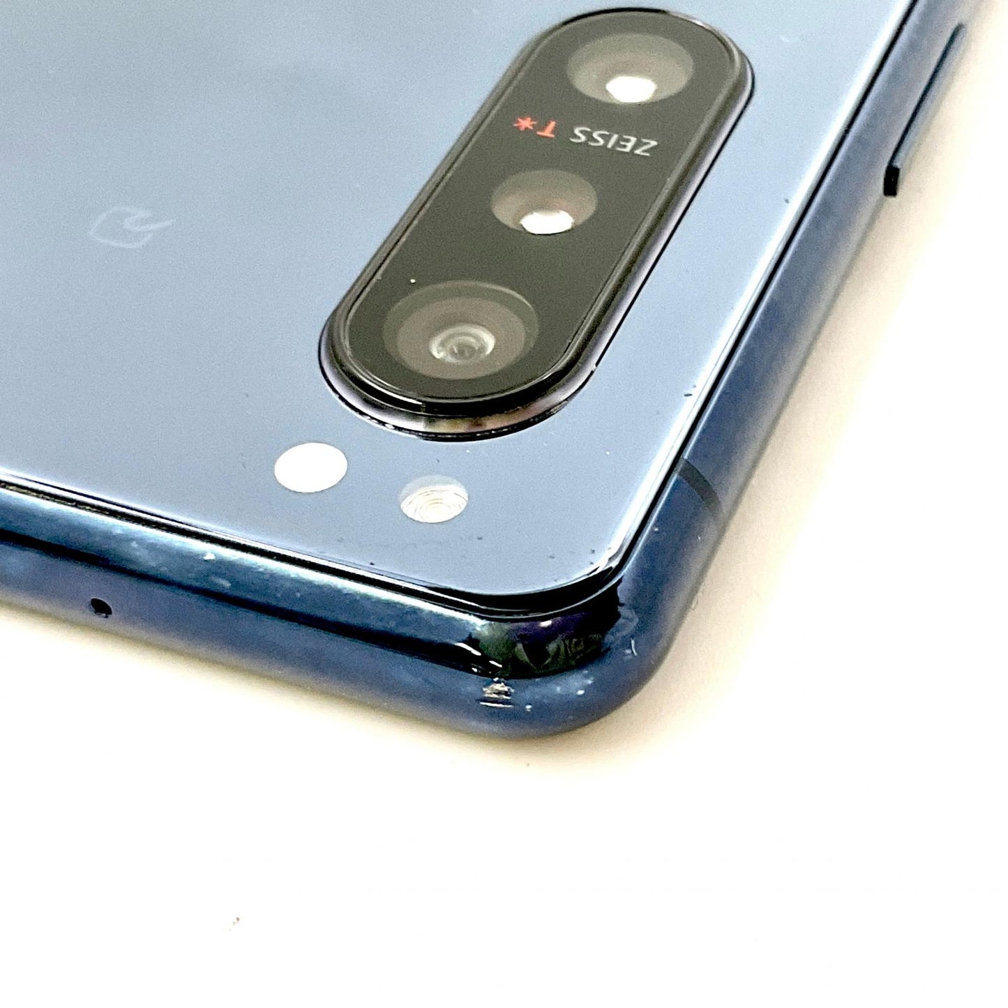 【全額返金保証】【最速発送】Sony Xperia 5 II 128GB ブルー au SOG02 動作確認済