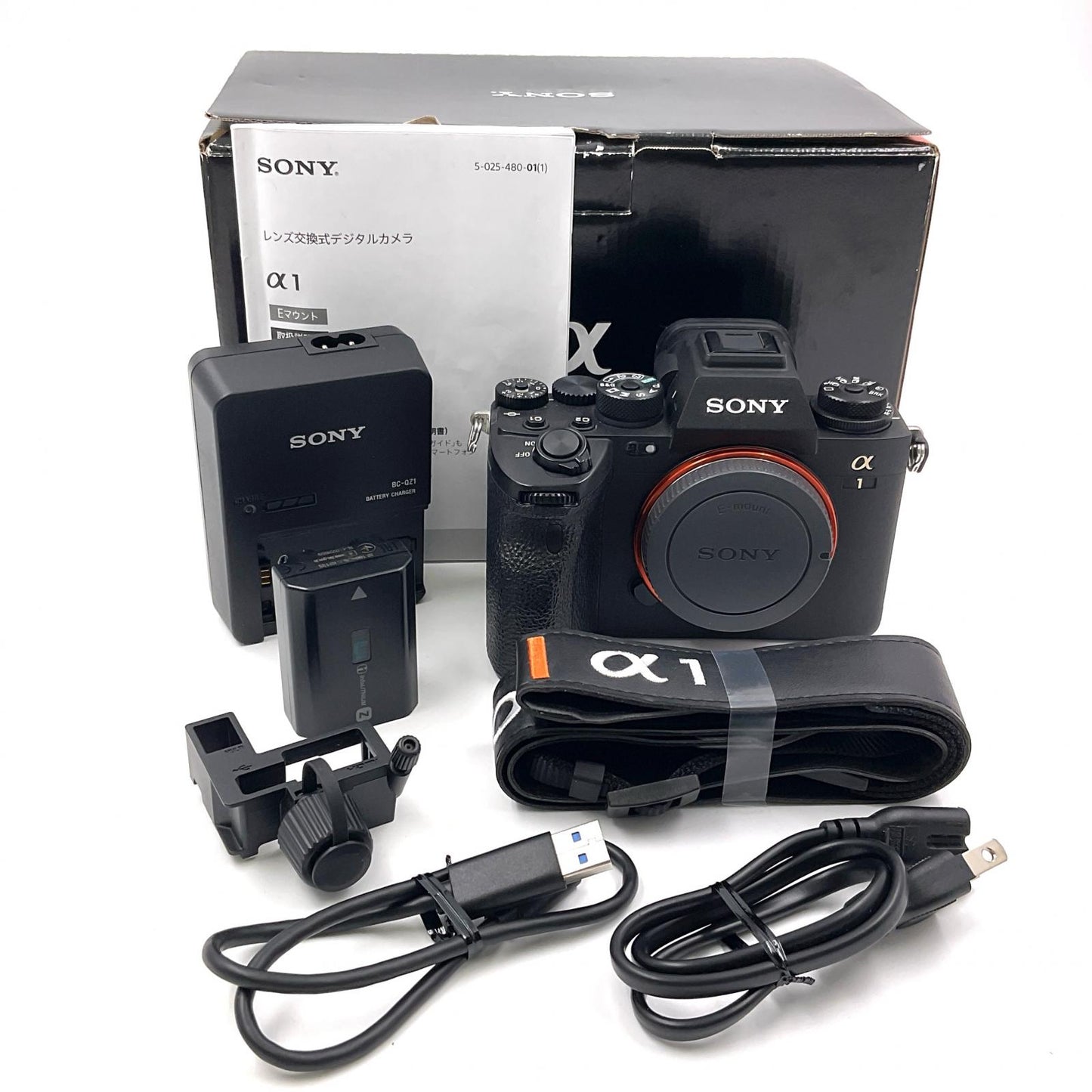 【全額返金保証】【最速発送】Sony デジタル一眼 α1 ILCE-1 ボディ ブラック 動作確認済