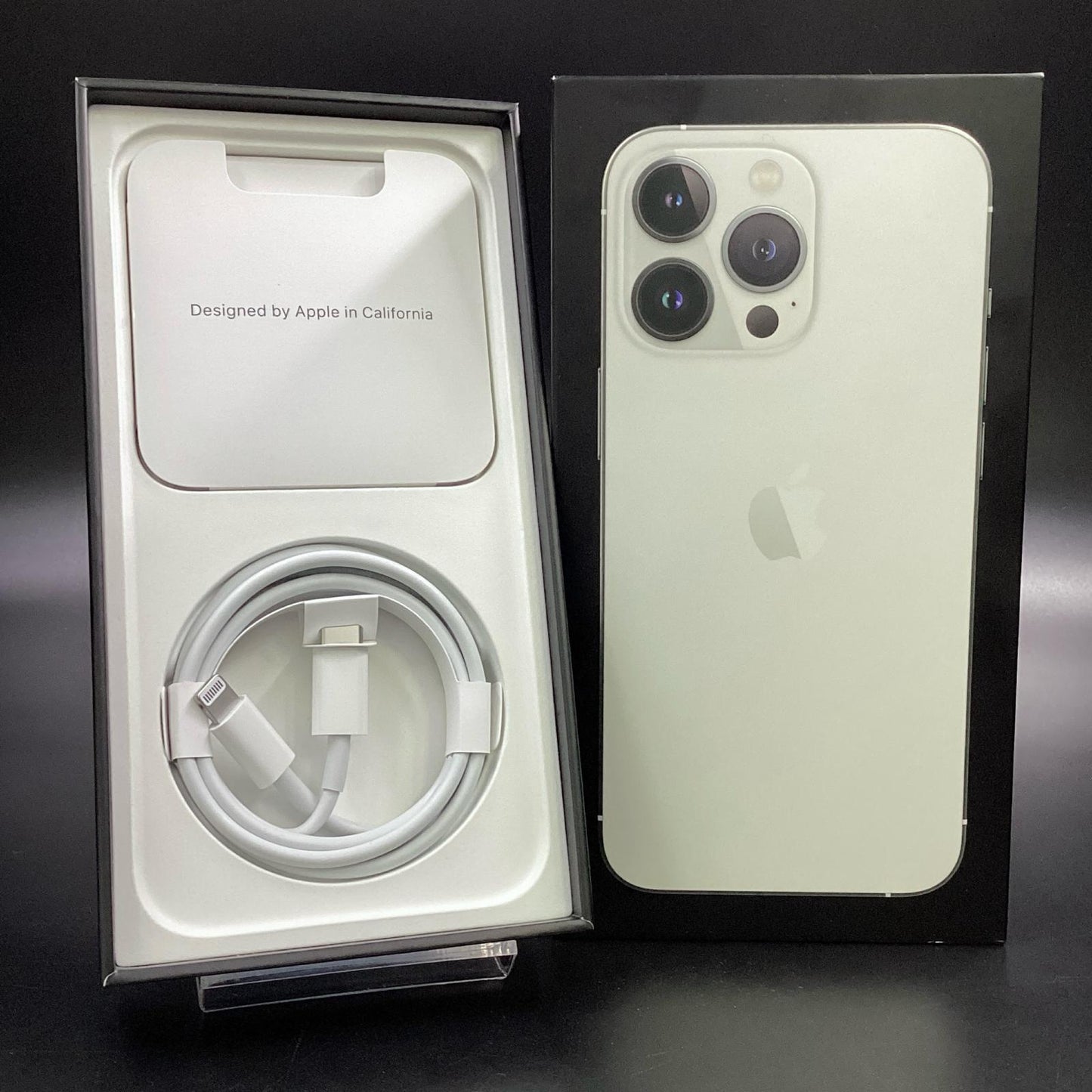 【全額返金保証】【最速発送】Apple iPhone iPhone 13 Pro 128GB シルバー SIMフリー 動作確認済 83%