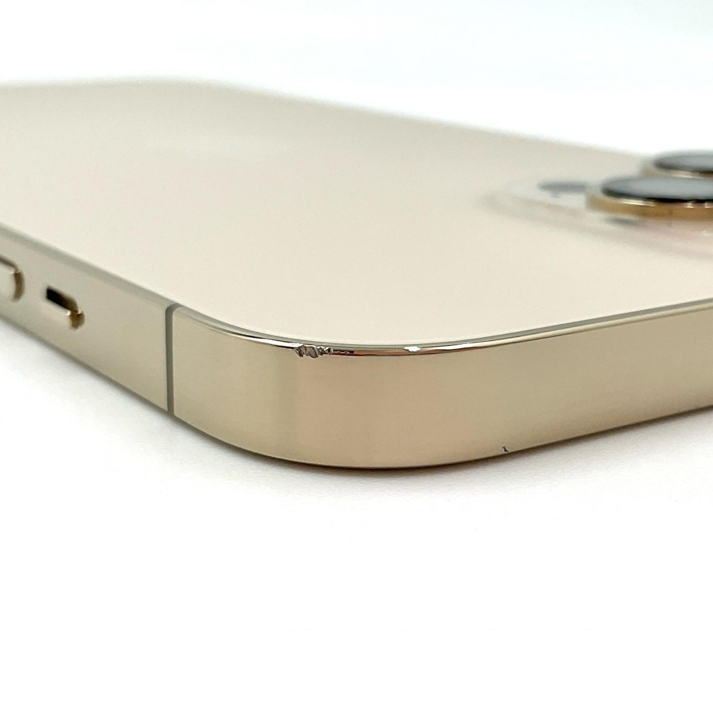 【全額返金保証】【最速発送】Apple iPhone iPhone 12 Pro Max 128GB ゴールド au 白ロム 動作確認済 80%