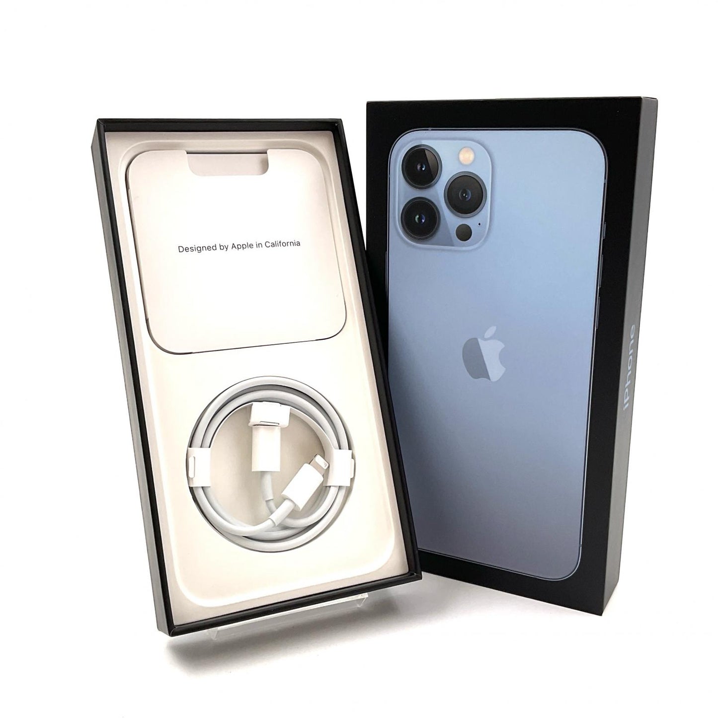 【全額返金保証】【最速発送】Apple iPhone iPhone 13 Pro Max 128GB シエラブルー Softbank 動作確認済 79%