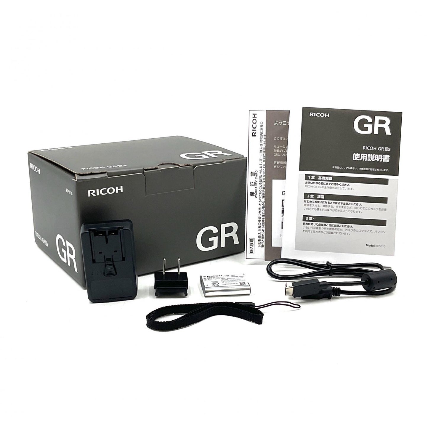【全額返金保証】【最速発送】RICOH コンパクトデジタルカメラ GR IIIx 美品 動作確認済