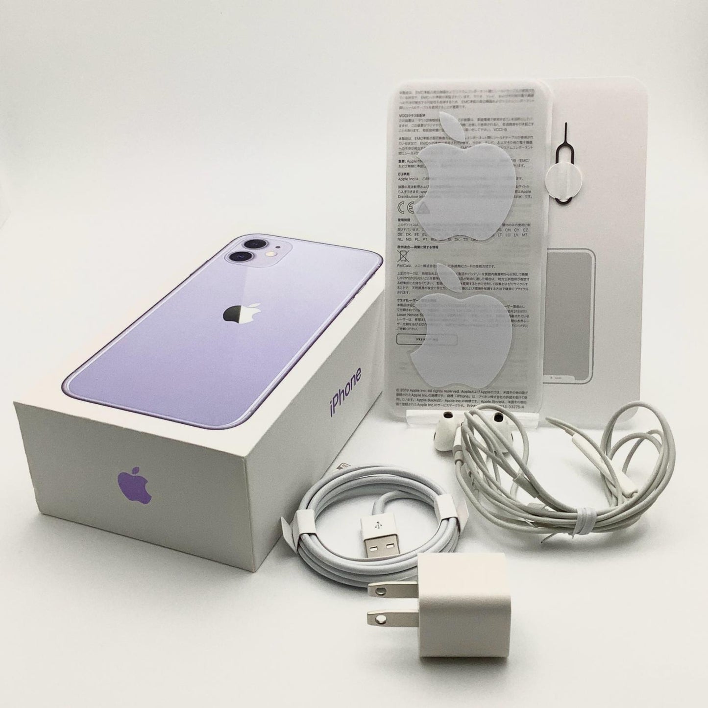 【全額返金保証】【最速発送】Apple iPhone iPhone 11 128GB パープル SIMフリー 動作確認済 67%