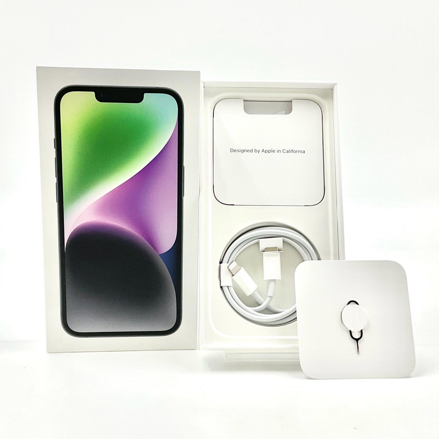 【全額返金保証】【最速発送】Apple iPhone iPhone 14 128GB ミッドナイト docomo 白ロム 動作確認済 85%