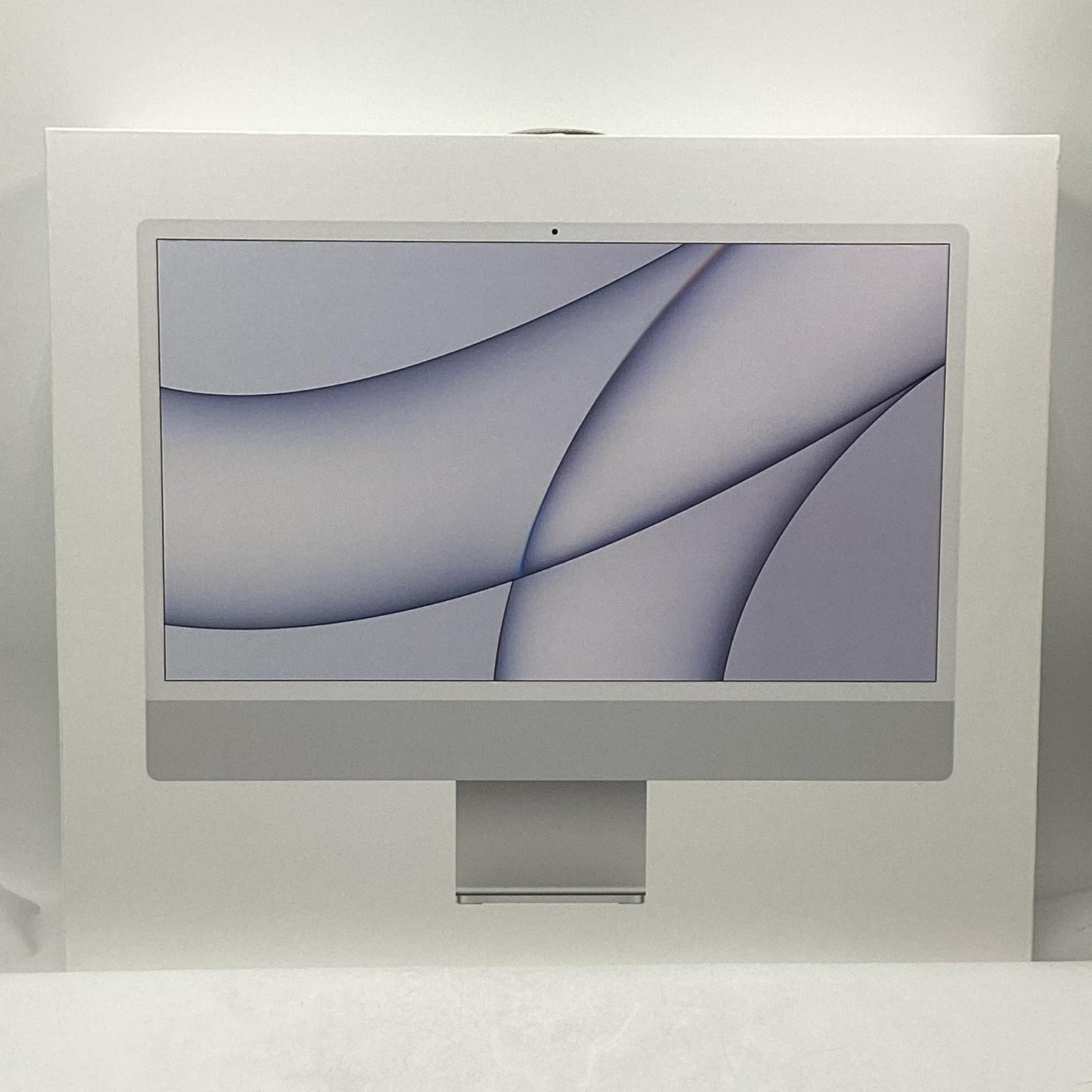 【全額返金保証】【最速発送】Apple iMac 24インチ M1 8コア 8GB SSD 256GB シルバー 超美品 動作確認済
