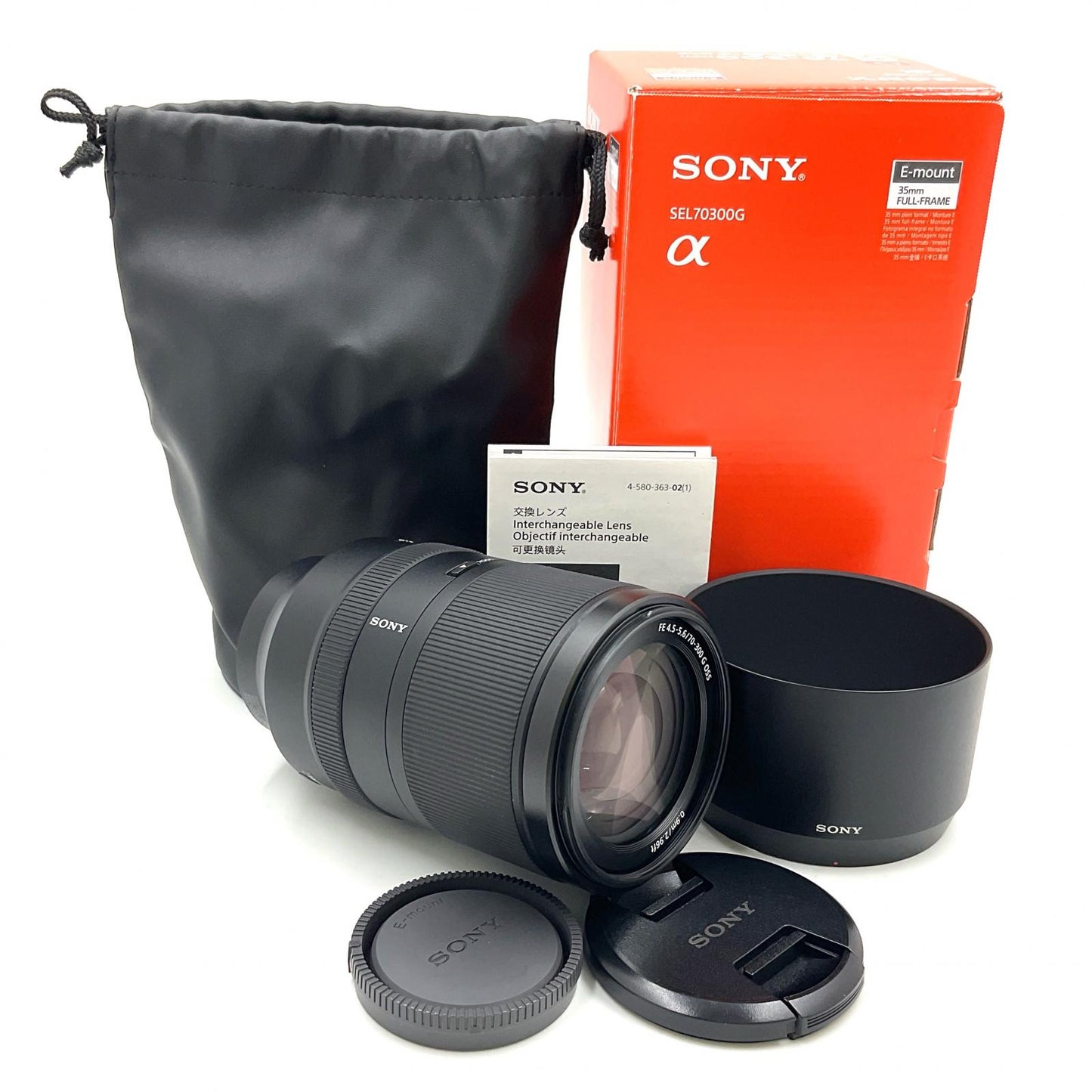 【全額返金保証】【最速発送】Sony FE 70-300mm F4.5-5.6 G OSS SEL70300G 動作確認済