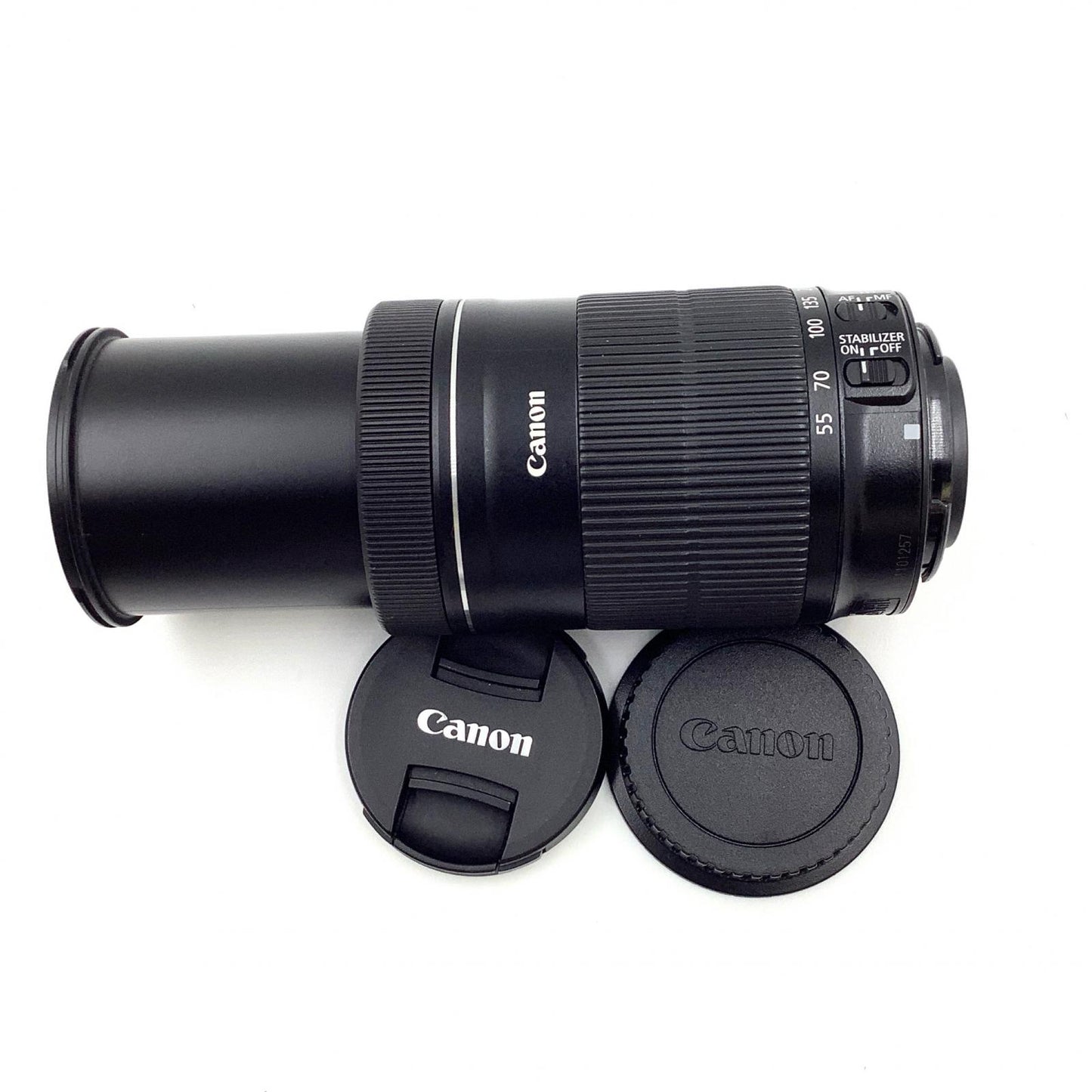 【全額返金保証】【最速発送】Canon EF-S55-250mm F4-5.6 IS STM 美品 動作確認済