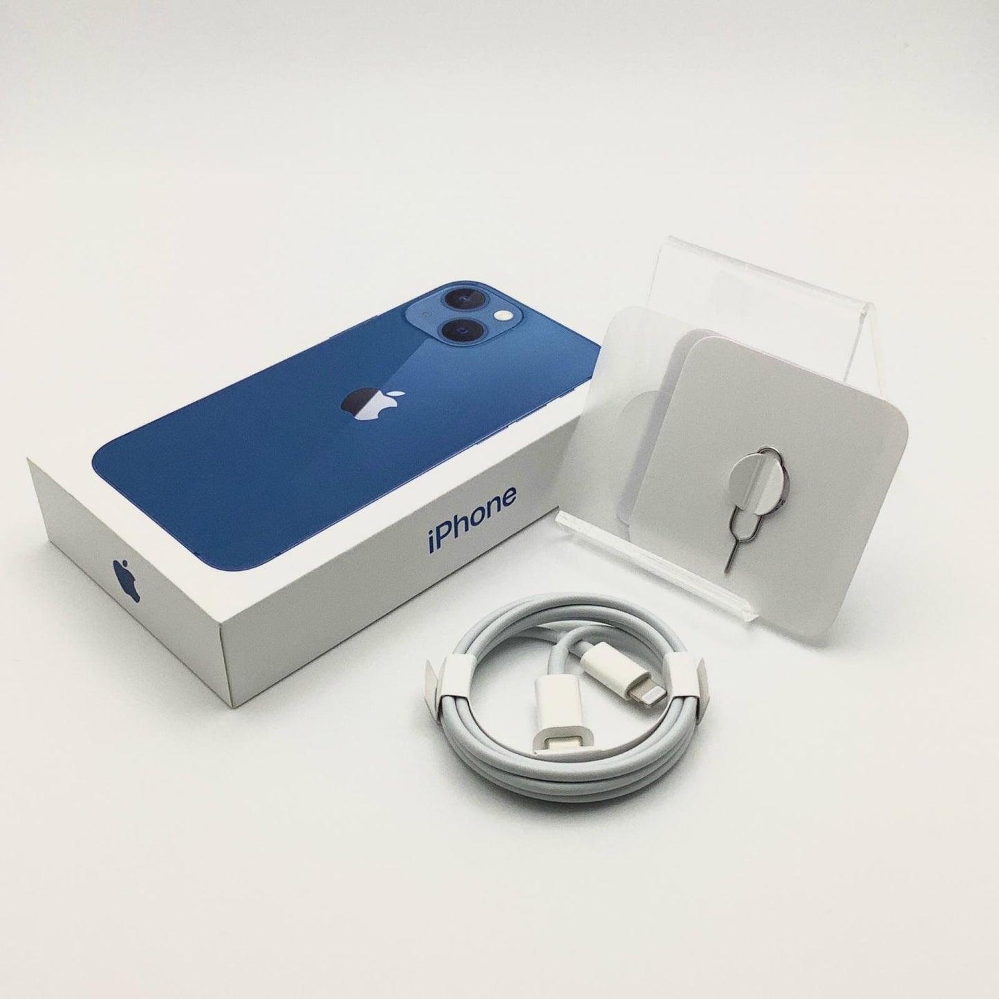 【全額返金保証】【最速発送】Apple iPhone iPhone 13 mini 128GB ブルー 楽天モバイル 白ロム 美品 動作確認済 86%