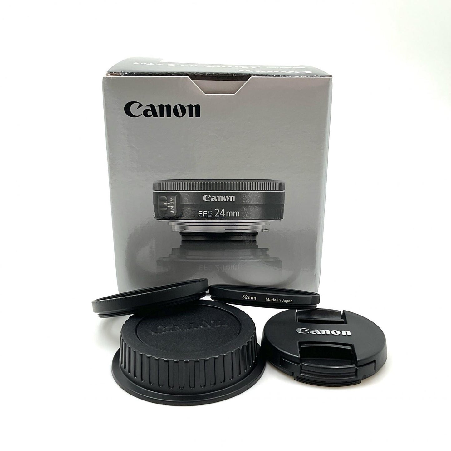 【全額返金保証】【最速発送】Canon EF-S24mm F2.8 STM 超美品 動作確認済