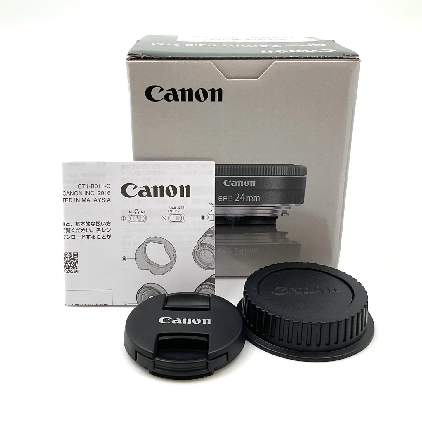 【全額返金保証】【最速発送】Canon EF-S24mm F2.8 STM 超美品 動作確認済