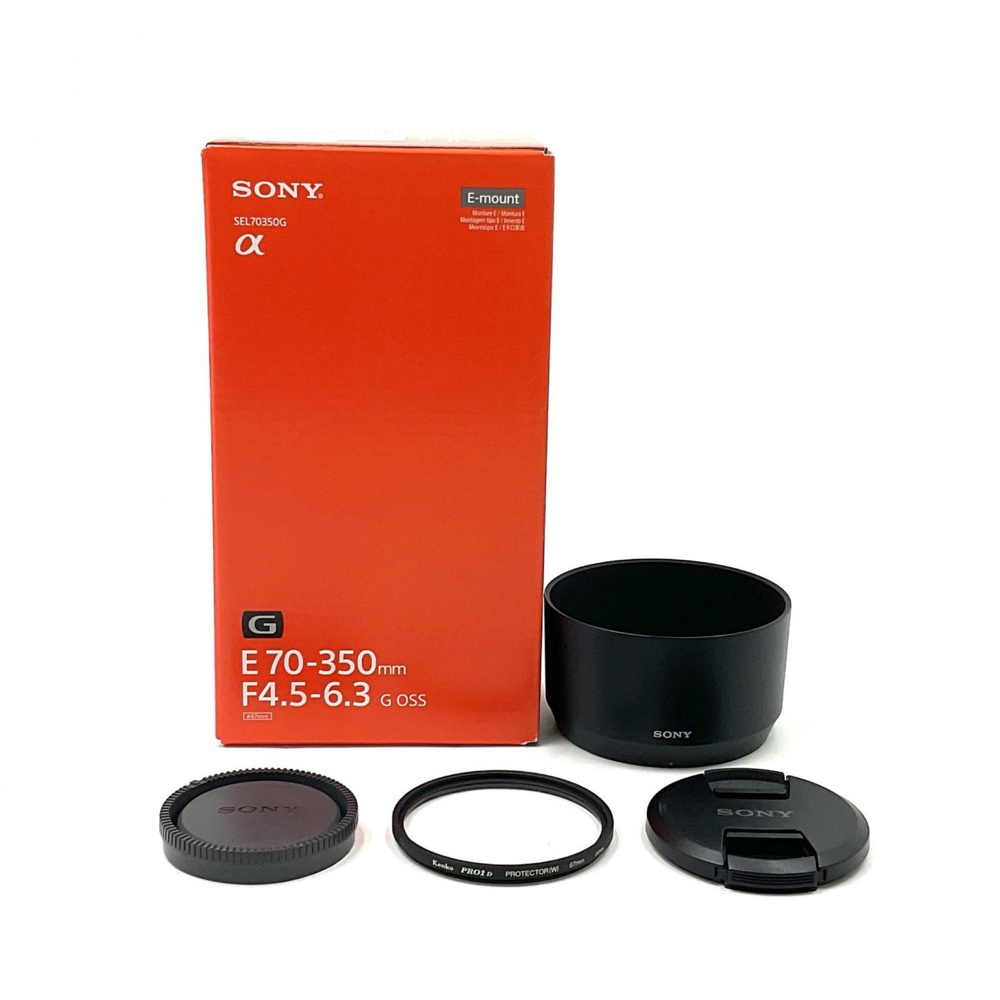 【全額返金保証】【最速発送】Sony E 70-350mm F4.5-6.3 G OSS SEL70350G 動作確認済