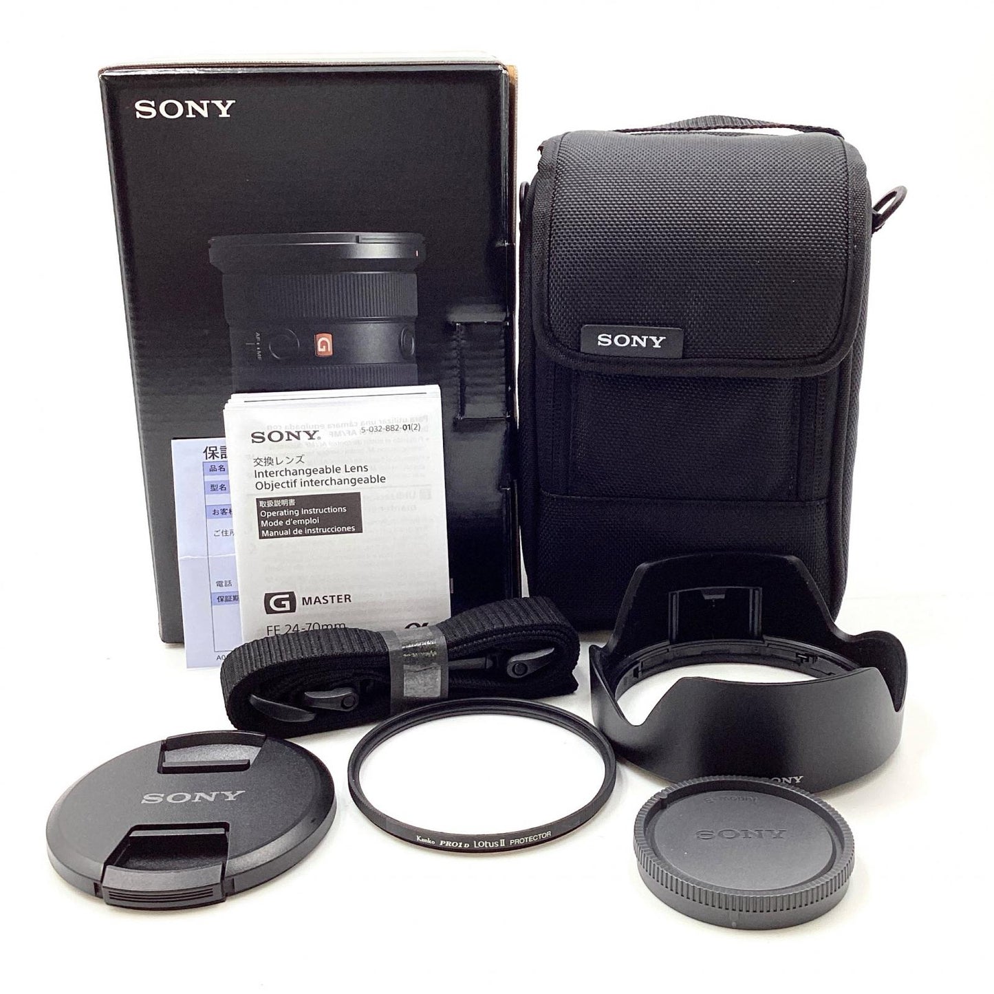 【全額返金保証】【最速発送】Sony FE 24-70mm F2.8 GM II SEL2470GM2 美品 動作確認済