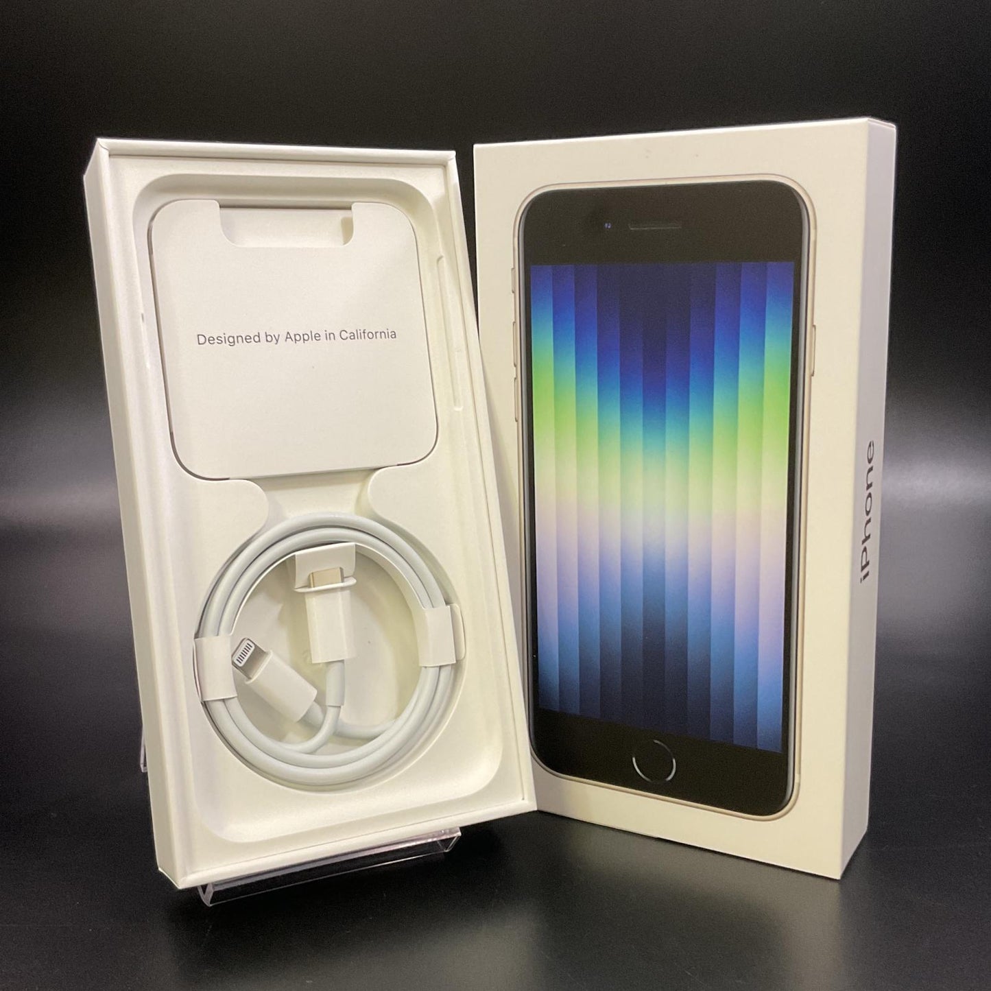 【全額返金保証】【最速発送】Apple iPhone iPhone SE(第3世代) 64GB ホワイト Softbank 美品 動作確認済 92%