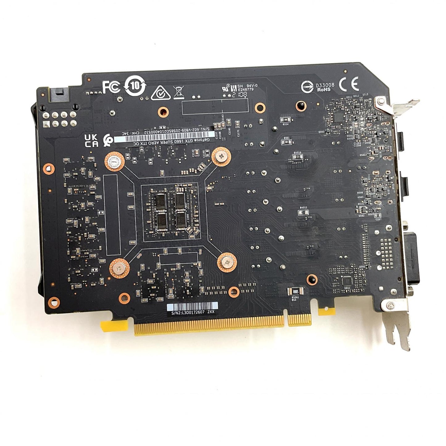 【全額返金保証】【最速発送】MSI グラフィックボード GeForce GTX 1660 SUPER AERO ITX OC 動作確認済