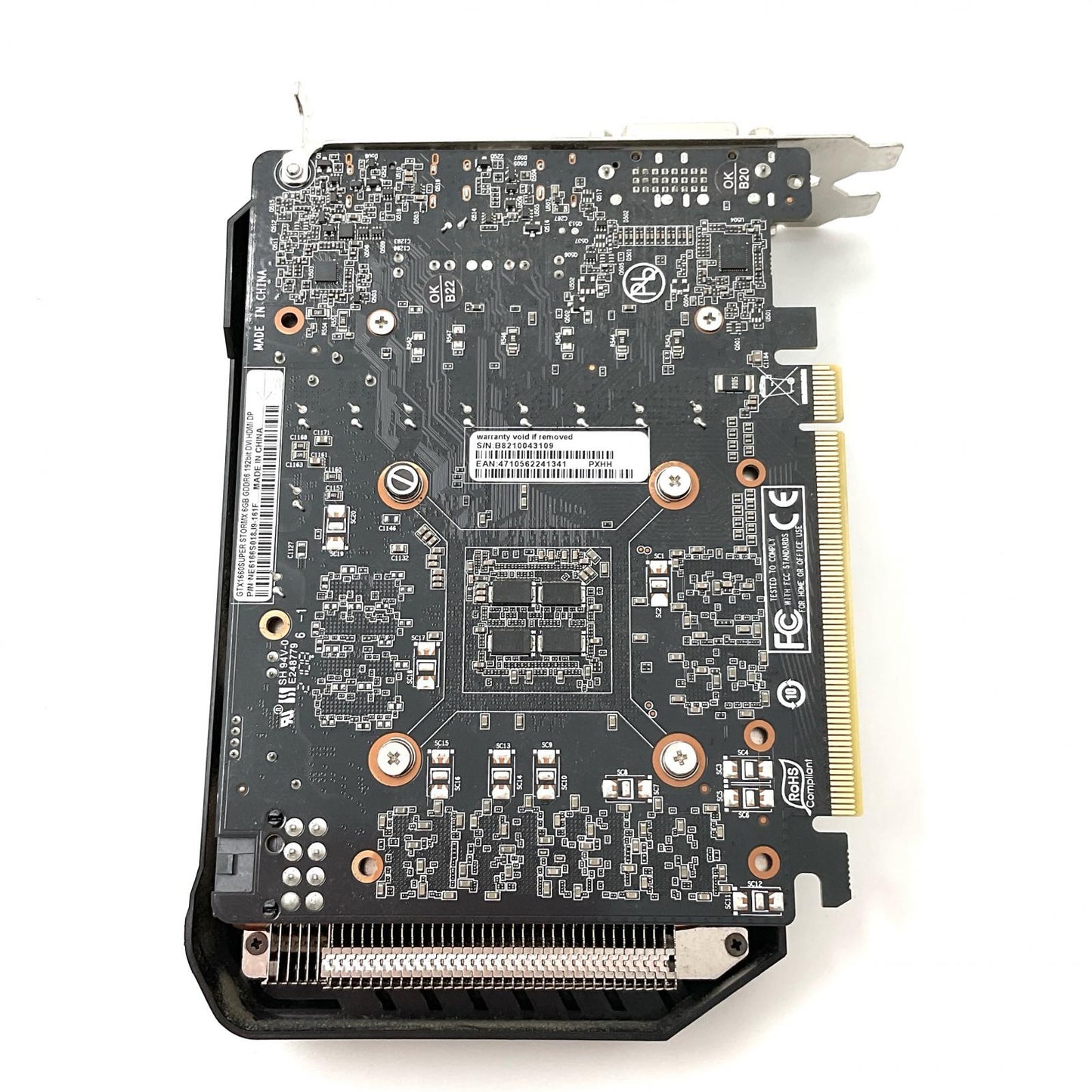 【全額返金保証】【最速発送】Palit グラフィックボード GTX1660 SUPER NE6166S018J9-161F 動作確認済
