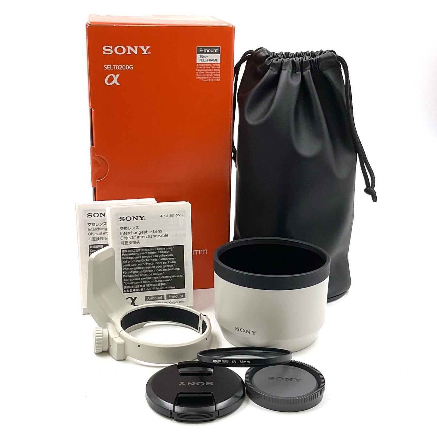 【全額返金保証】【最速発送】Sony FE 70-200mm F4 G OSS SEL70200G 美品 動作確認済