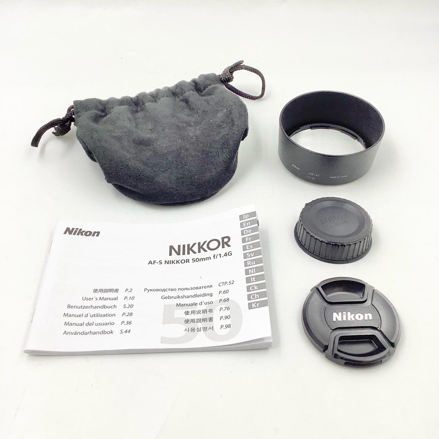 【全額返金保証】【最速発送】Nikon AF-S NIKKOR 50mm F1.4 G 美品 動作確認済