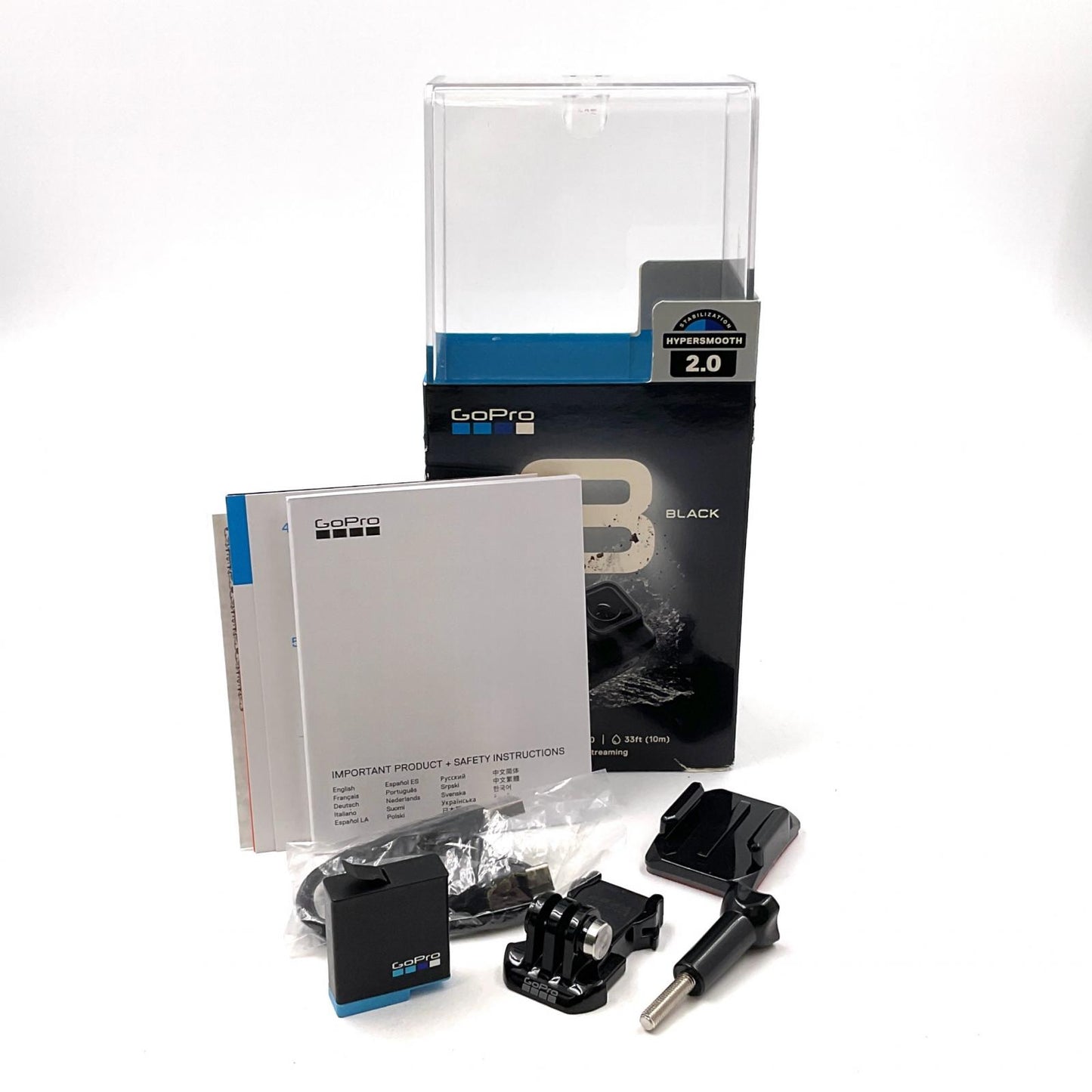 【全額返金保証】【最速発送】GoPro HERO8 Black 美品 動作確認済