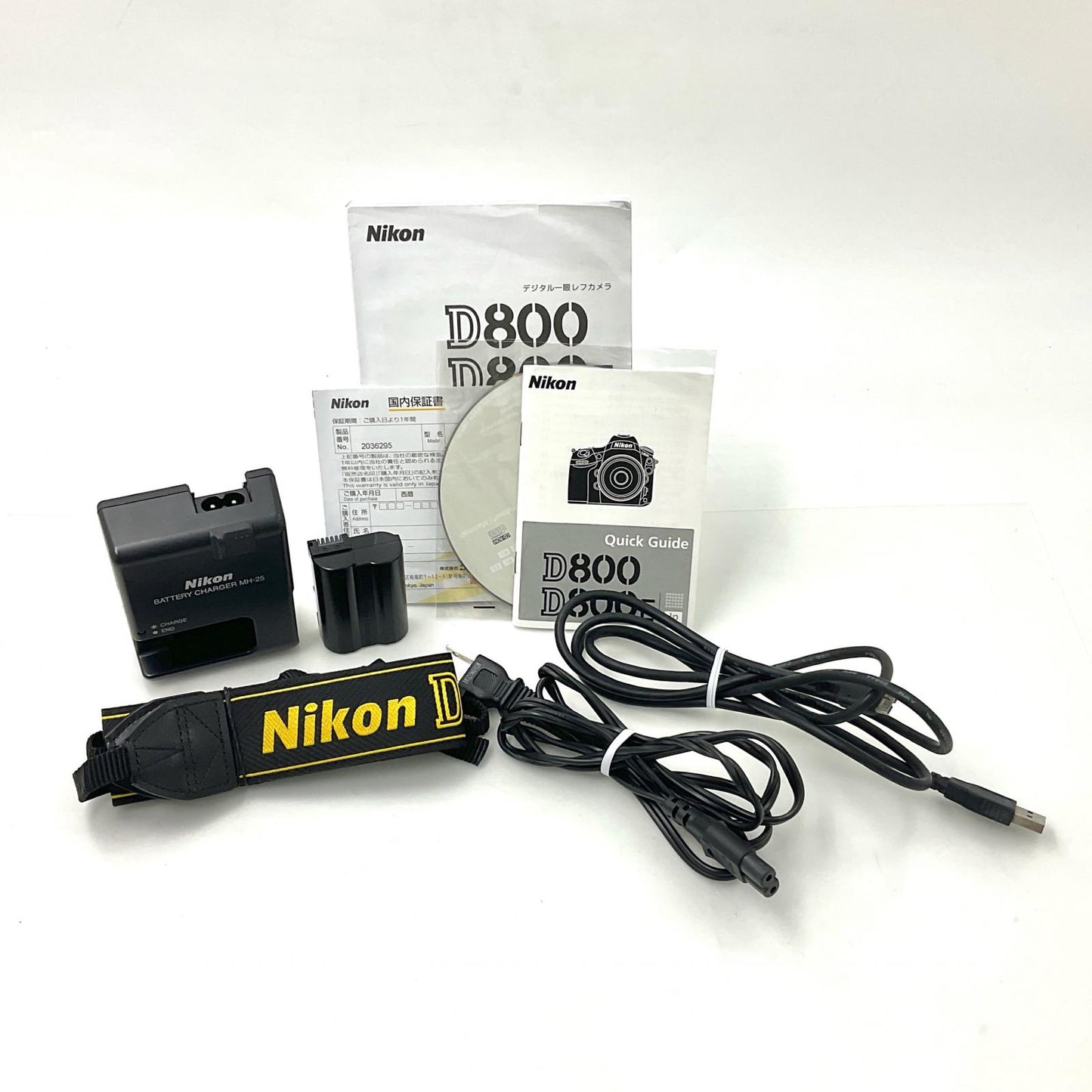【最速発送】Nikon デジタル一眼 D800 ブラック【難有】
