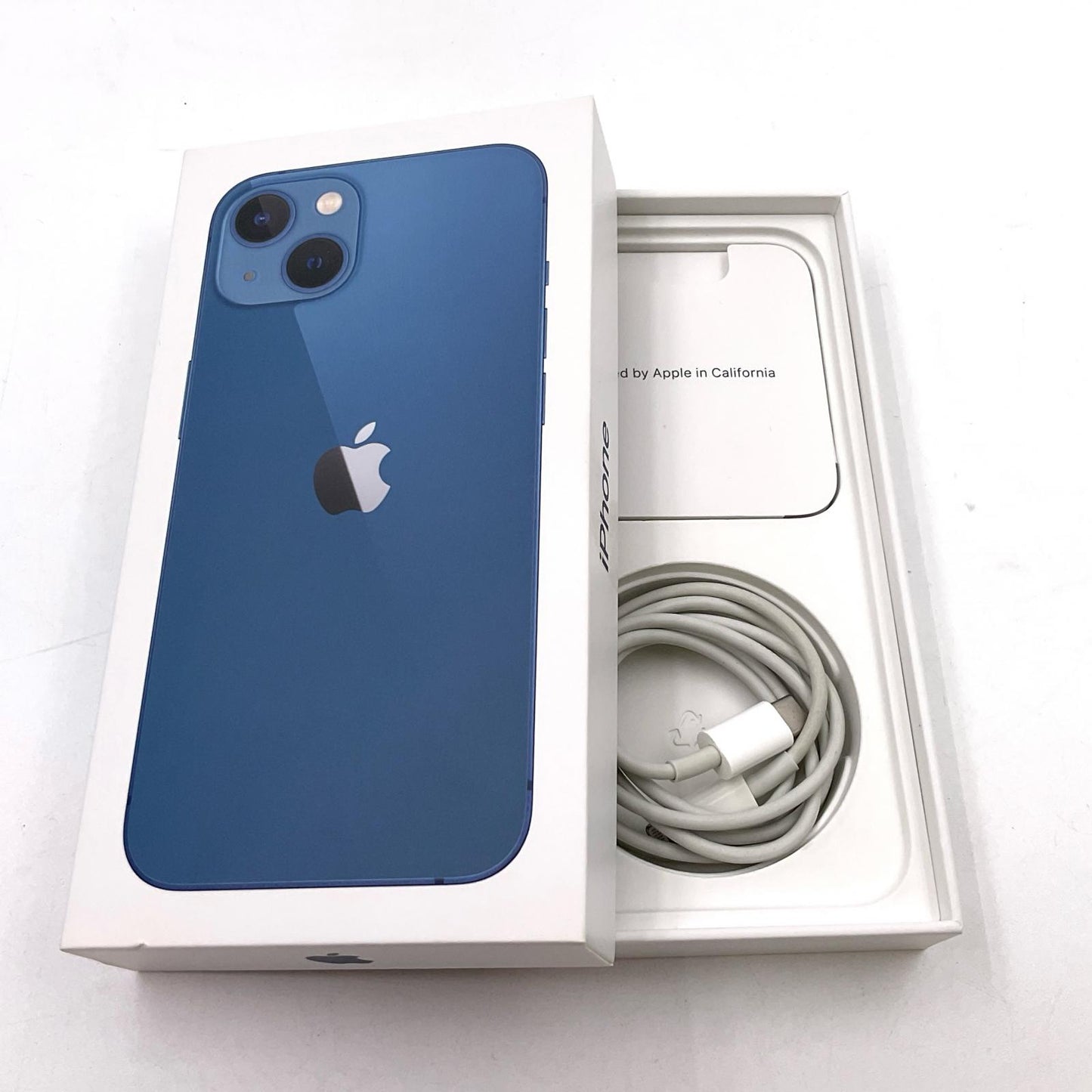 【全額返金保証】【最速発送】Apple iPhone iPhone 13 256GB ブルー SIMフリー 動作確認済 84%