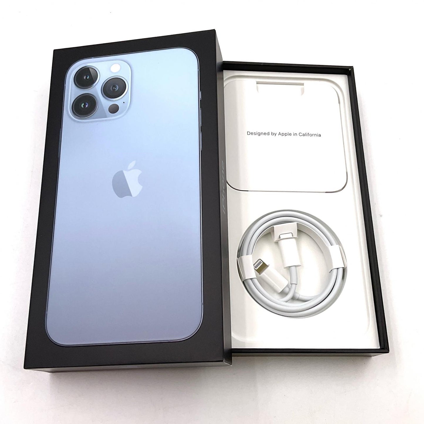 【全額返金保証】【最速発送】Apple iPhone iPhone 13 Pro Max 256GB シエラブルー SIMフリー 動作確認済 80%