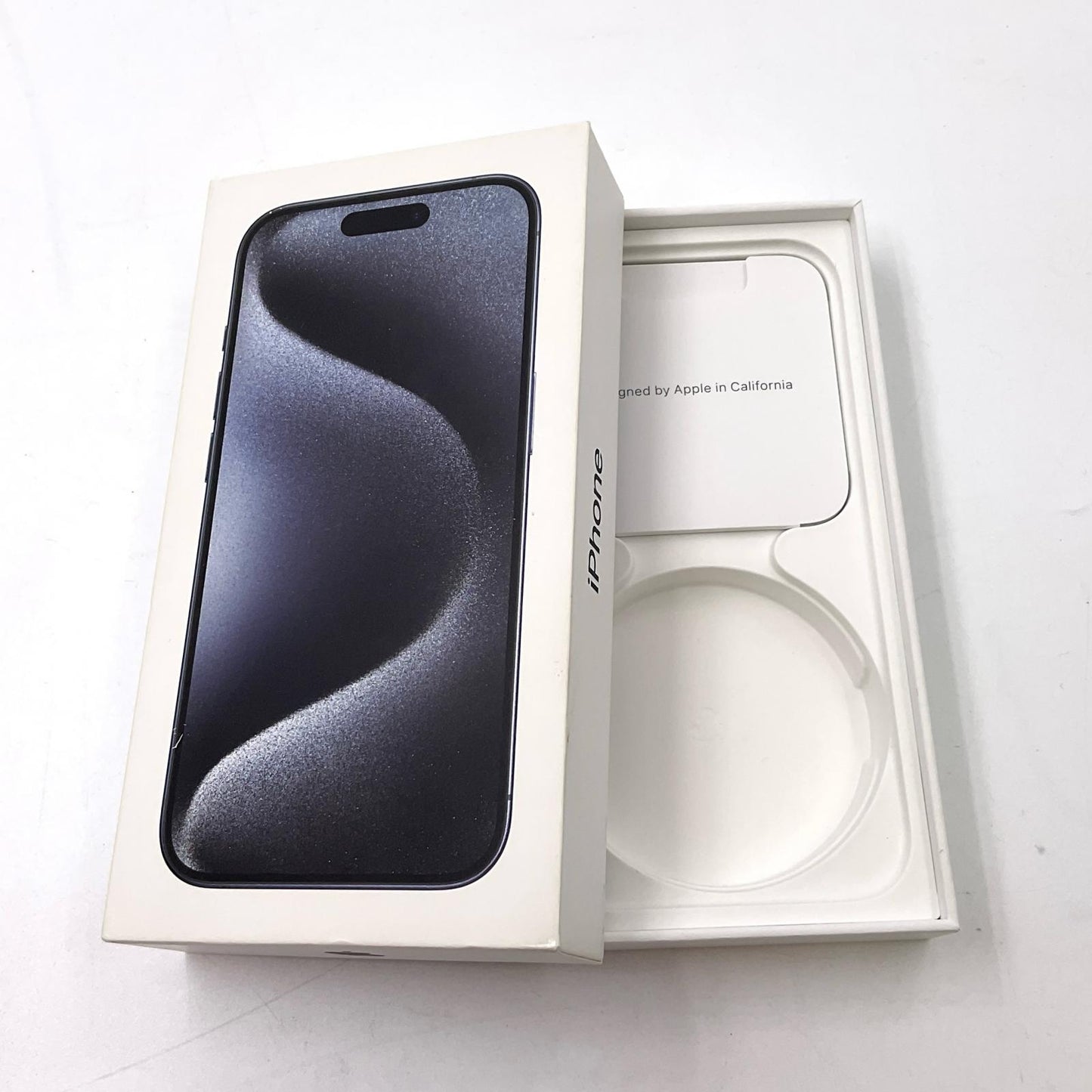 【全額返金保証】【最速発送】Apple iPhone iPhone 15 Pro 256GB ブルーチタニウム SIMフリー 動作確認済 91%