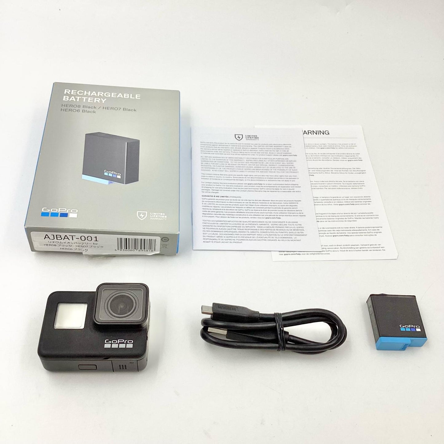 【全額返金保証】【最速発送】GoPro HERO7 ブラック CHDHX-701-FW 動作確認済