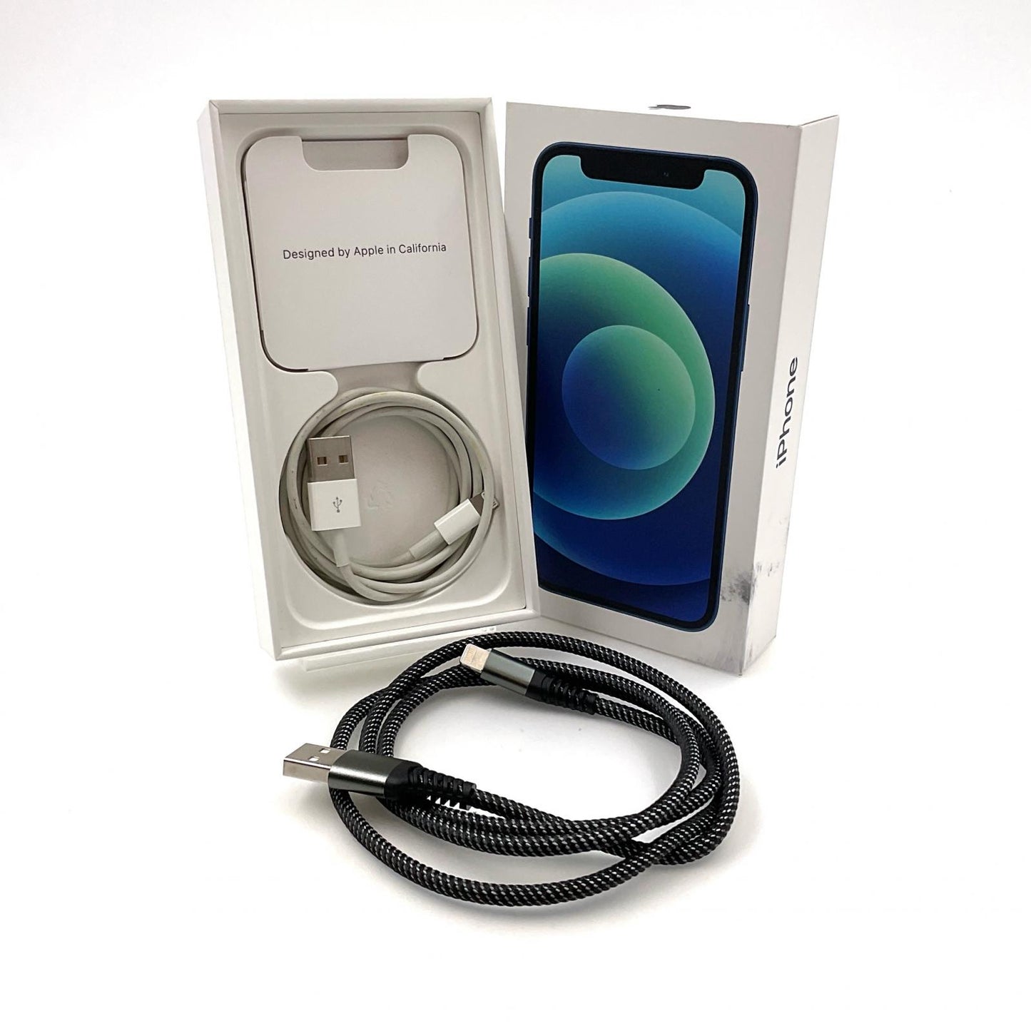 【全額返金保証】【最速発送】Apple iPhone iPhone 12 mini 128GB ブルー au 動作確認済 81%