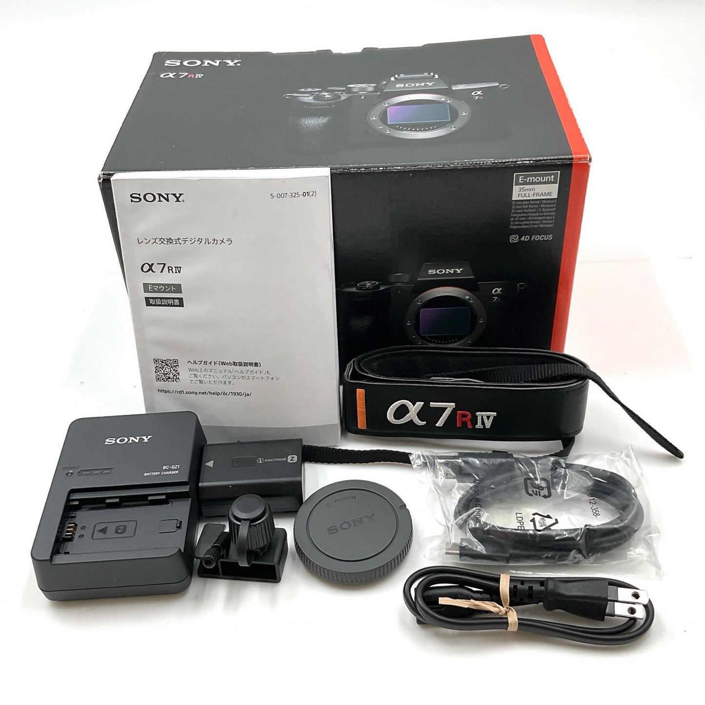 【全額返金保証】【最速発送】Sony デジタル一眼 α7R IV ILCE-7RM4 ボディ ブラック 美品 動作確認済
