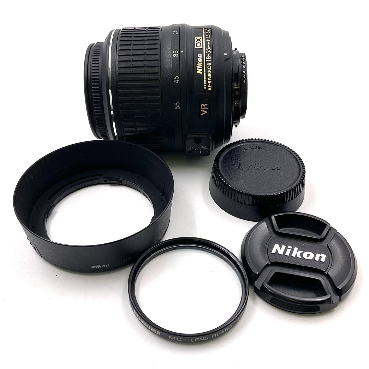 【全額返金保証】【最速発送】Nikon AF-S DX NIKKOR 18-55mm f/3.5-5.6G VR 動作確認済