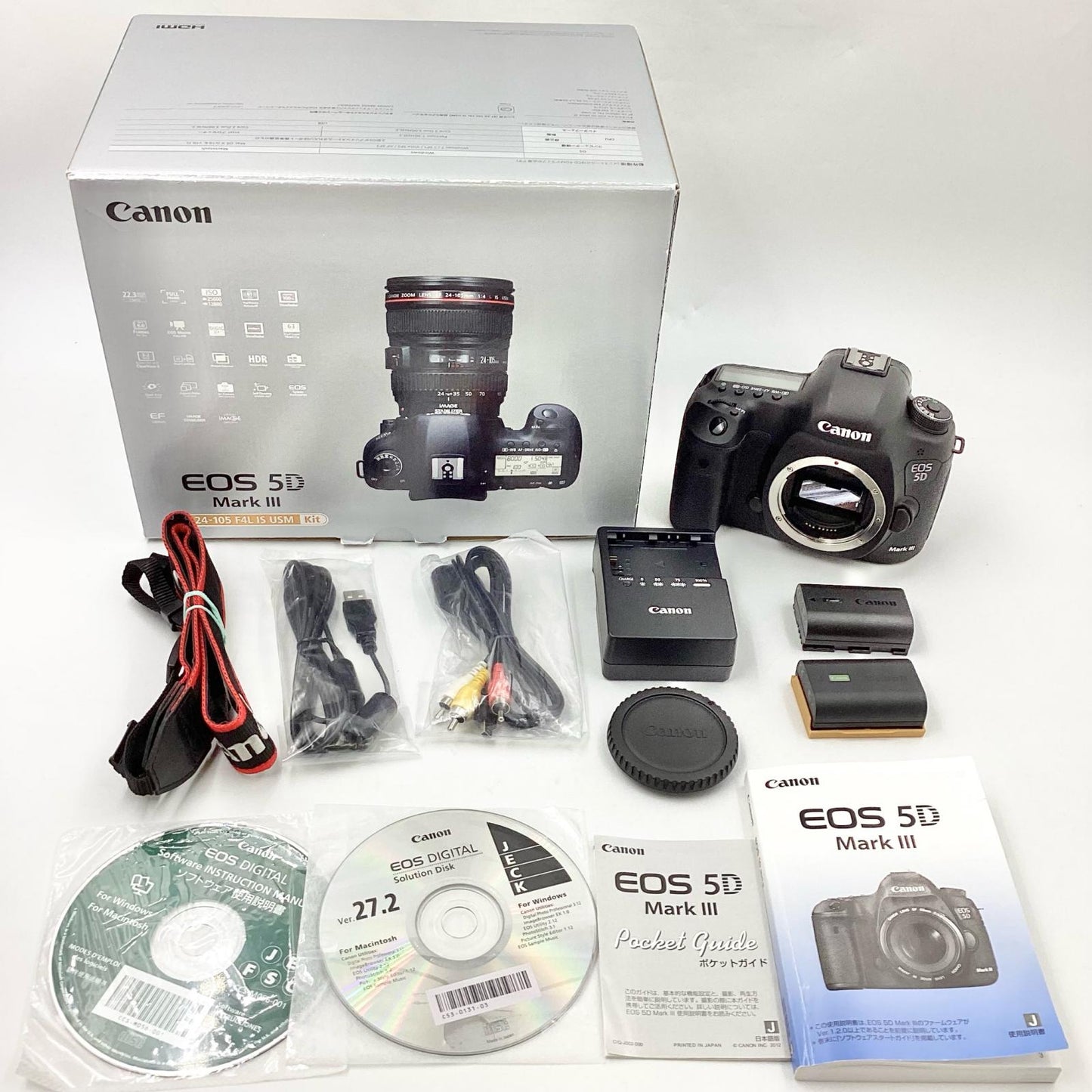 【全額返金保証】【最速発送】Canon デジタル一眼 EOS 5D Mark III ボディ ブラック 超美品 動作確認済