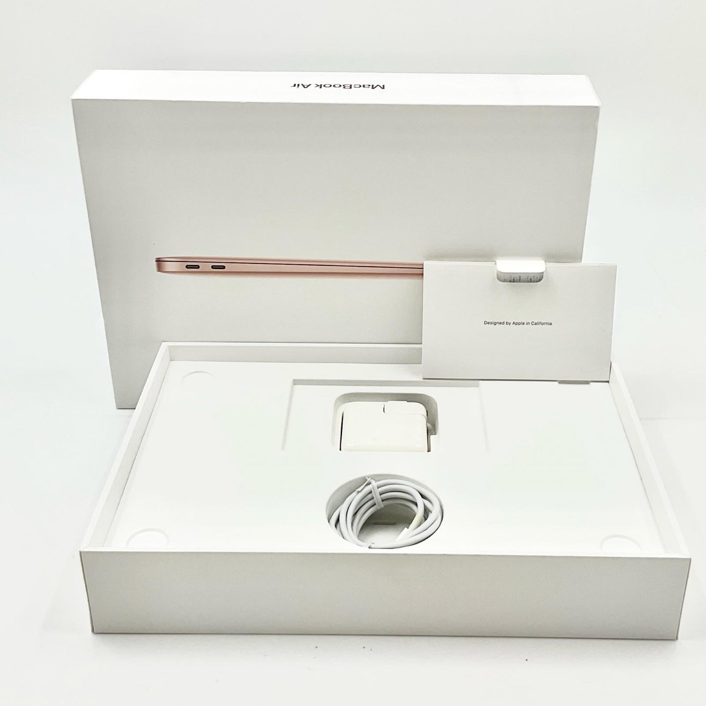 【全額返金保証】【最速発送】Apple MacBook Air 13.3インチ 2020 1.1 GHz デュアルコア Intel Core i3 8GB SSD 256GB ゴールド 100% 動作確認済