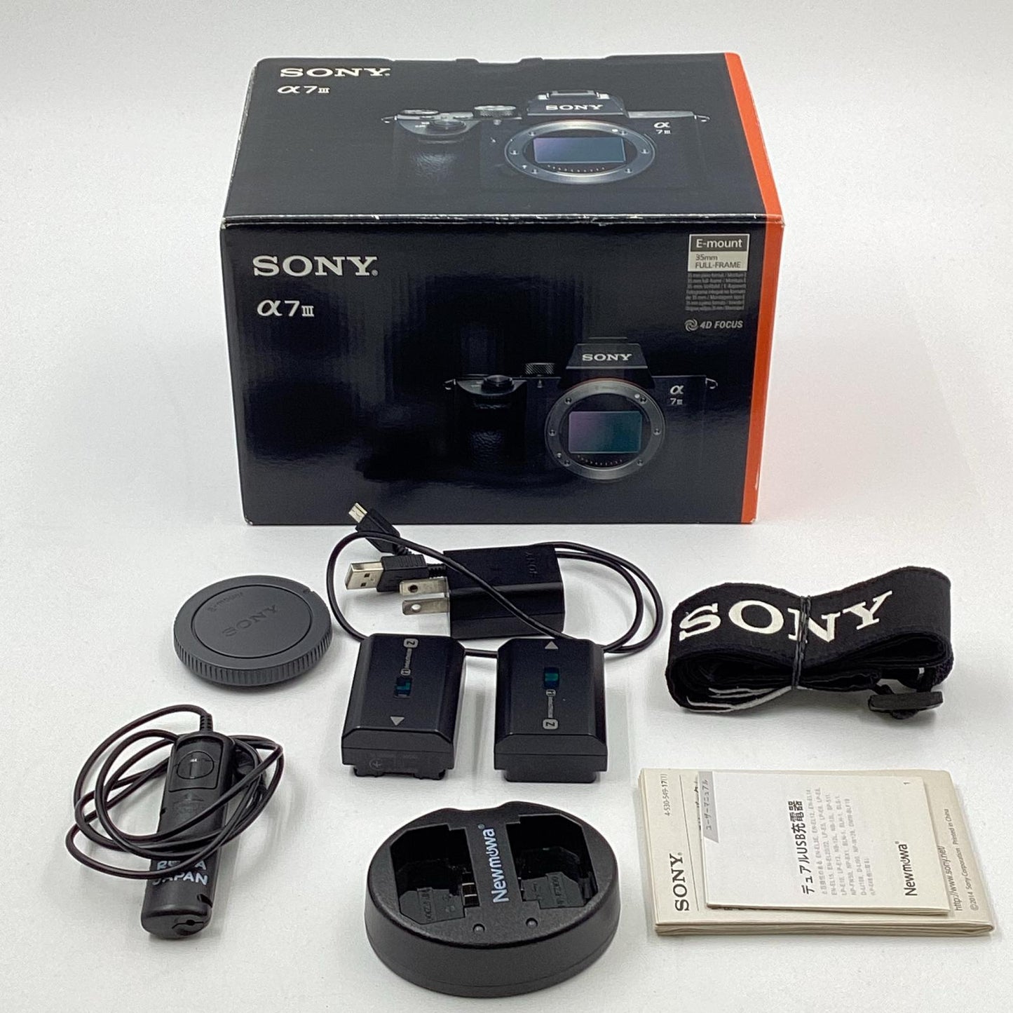 【全額返金保証】【最速発送】Sony デジタル一眼 α7 III ILCE-7M3 ボディ ブラック 動作確認済