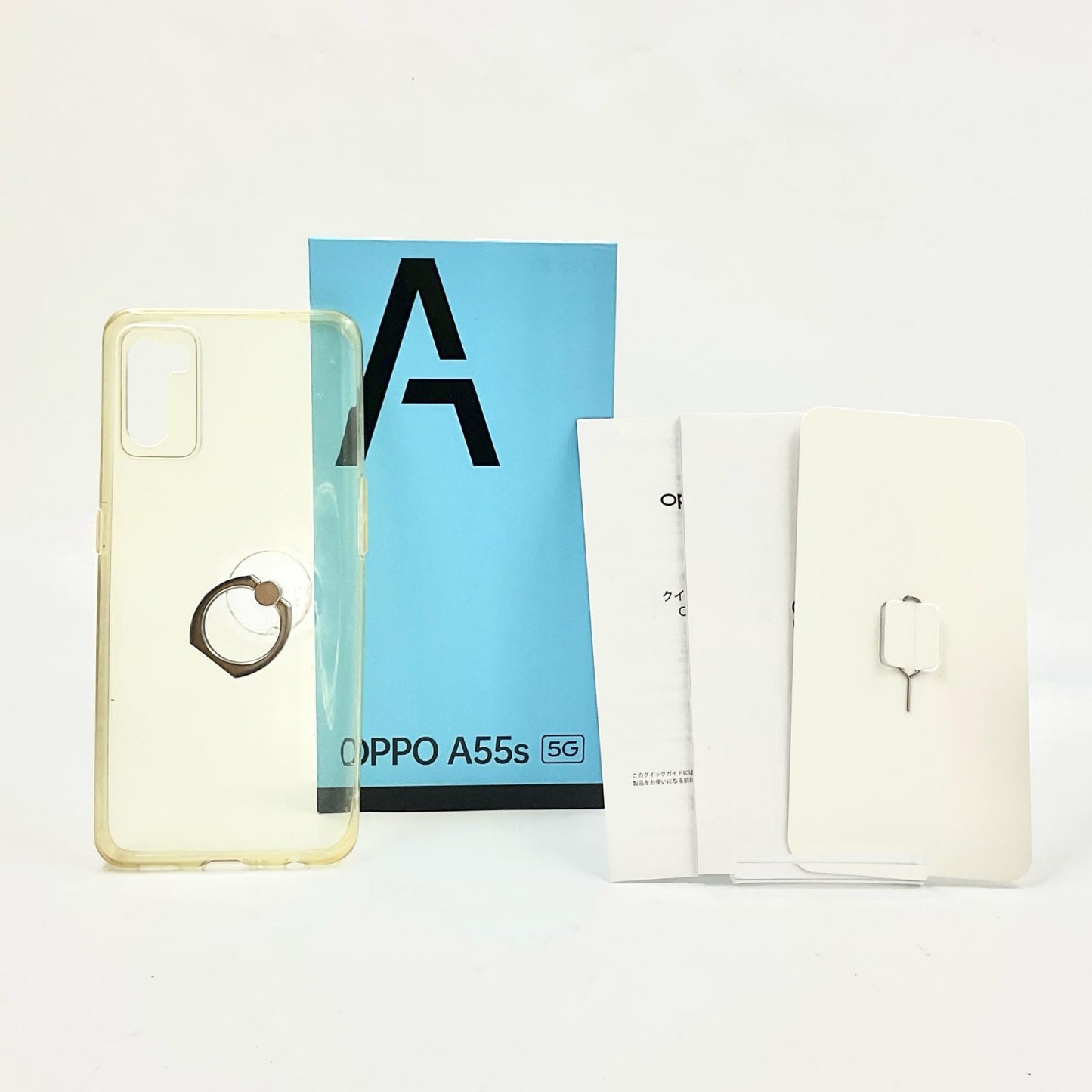 【全額返金保証】【最速発送】OPPO A 55s 5G 64GB グリーン 楽天モバイル CPH2309 白ロム 動作確認済