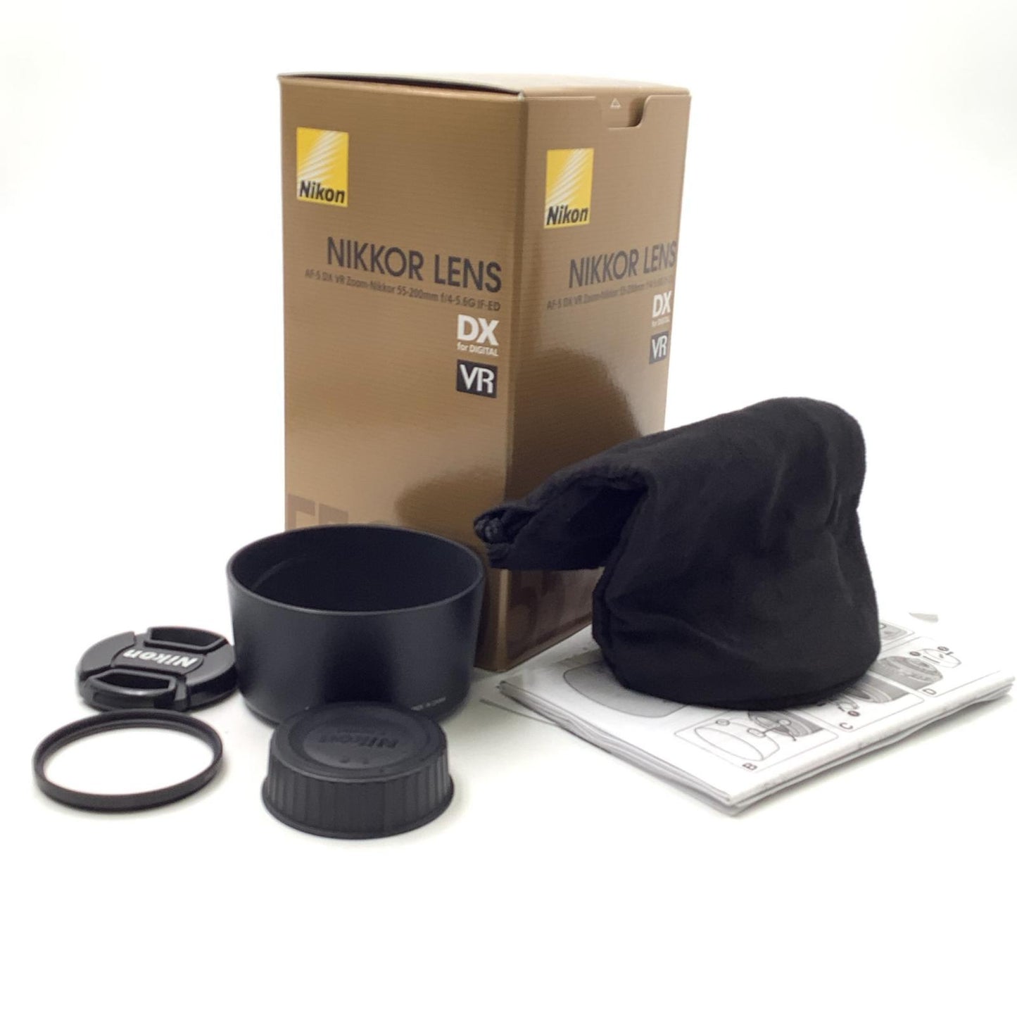 【全額返金保証】【最速発送】Nikon AF-S DX VR Zoom-Nikkor 55-200mm f/4-5.6G IF-ED 動作確認済