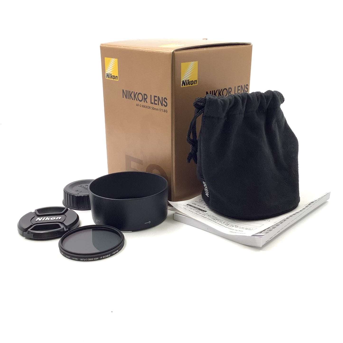 【全額返金保証】【最速発送】Nikon AF-S NIKKOR 50mm f/1.8G 動作確認済
