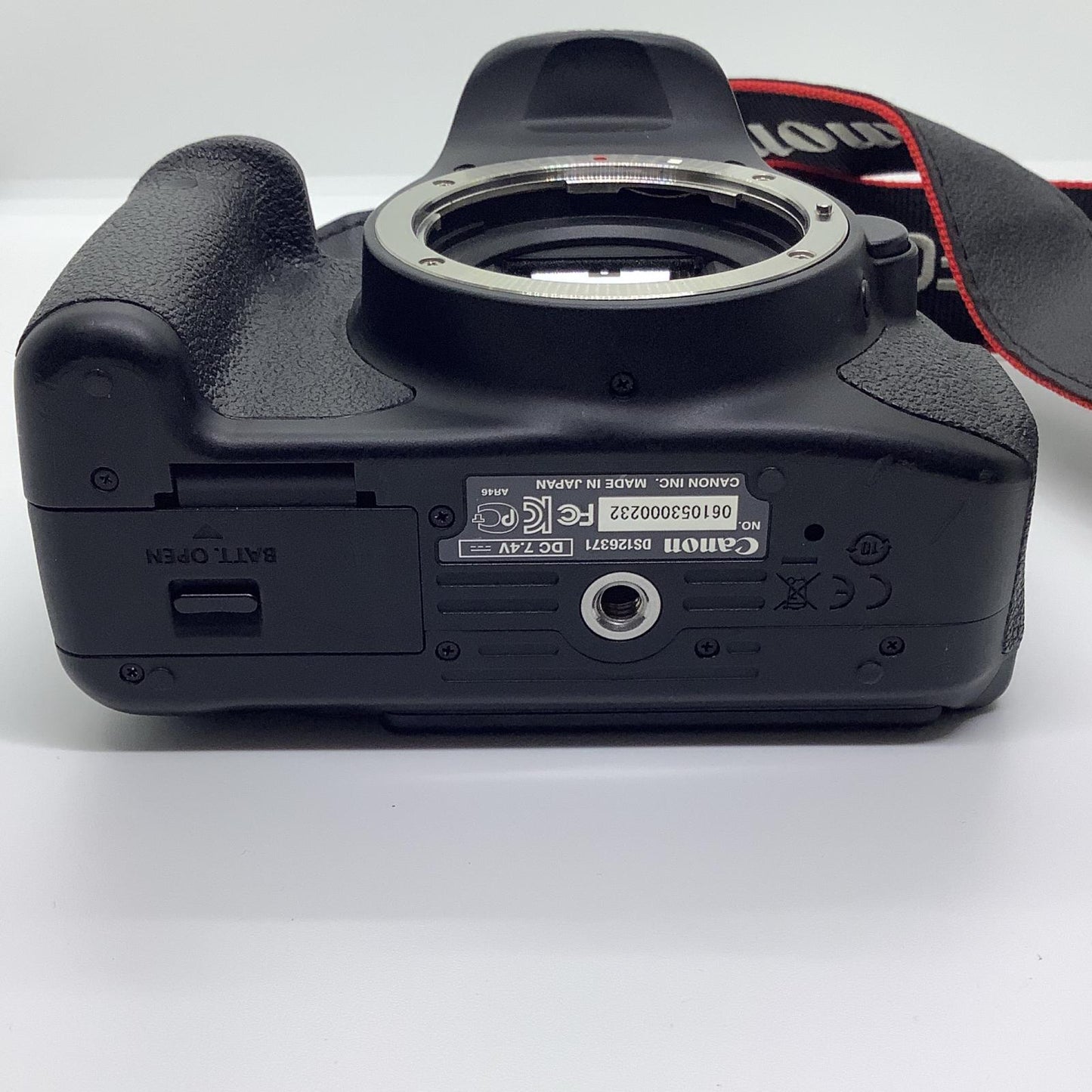 【全額返金保証】【最速発送】Canon デジタル一眼 EOS Kiss X6i ボディ ブラック 動作確認済