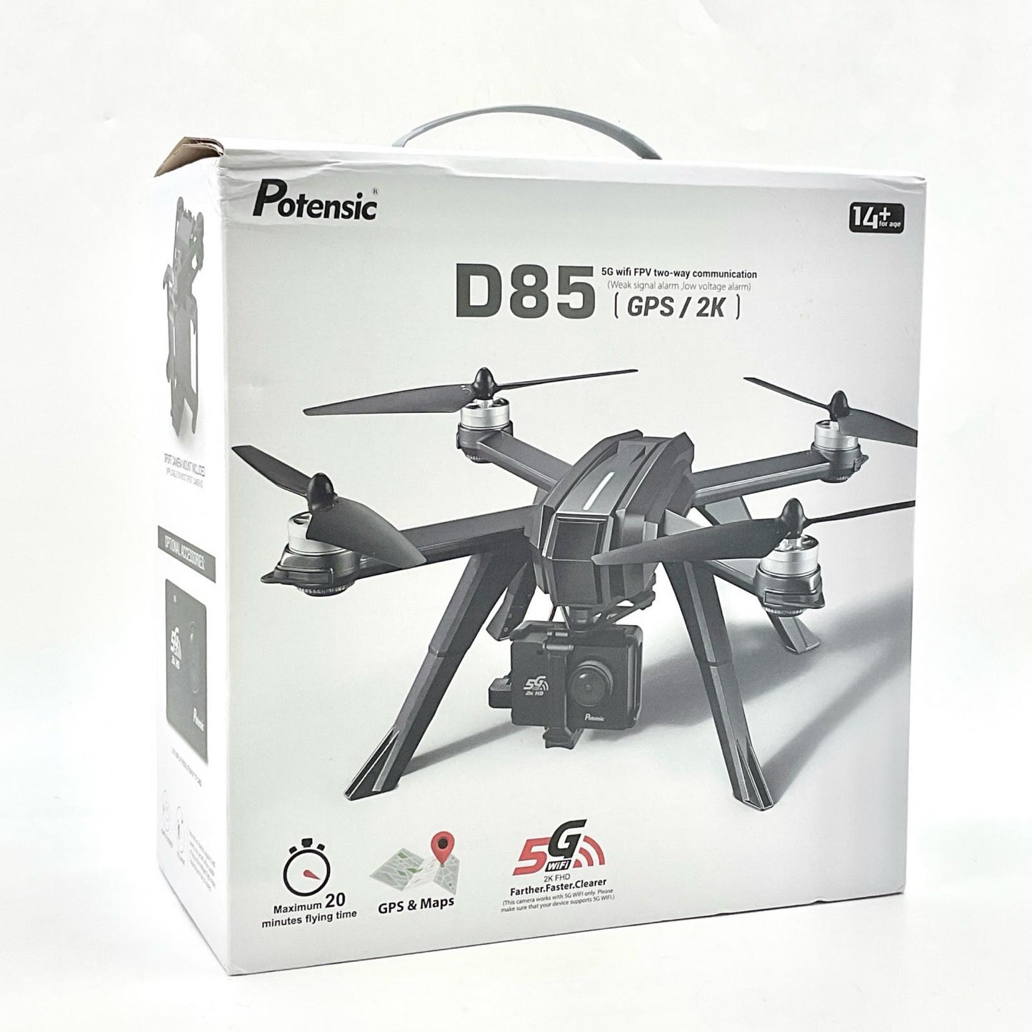 【全額返金保証】【最速発送】Potensic D85 ドローン 新品未開封 即納OK