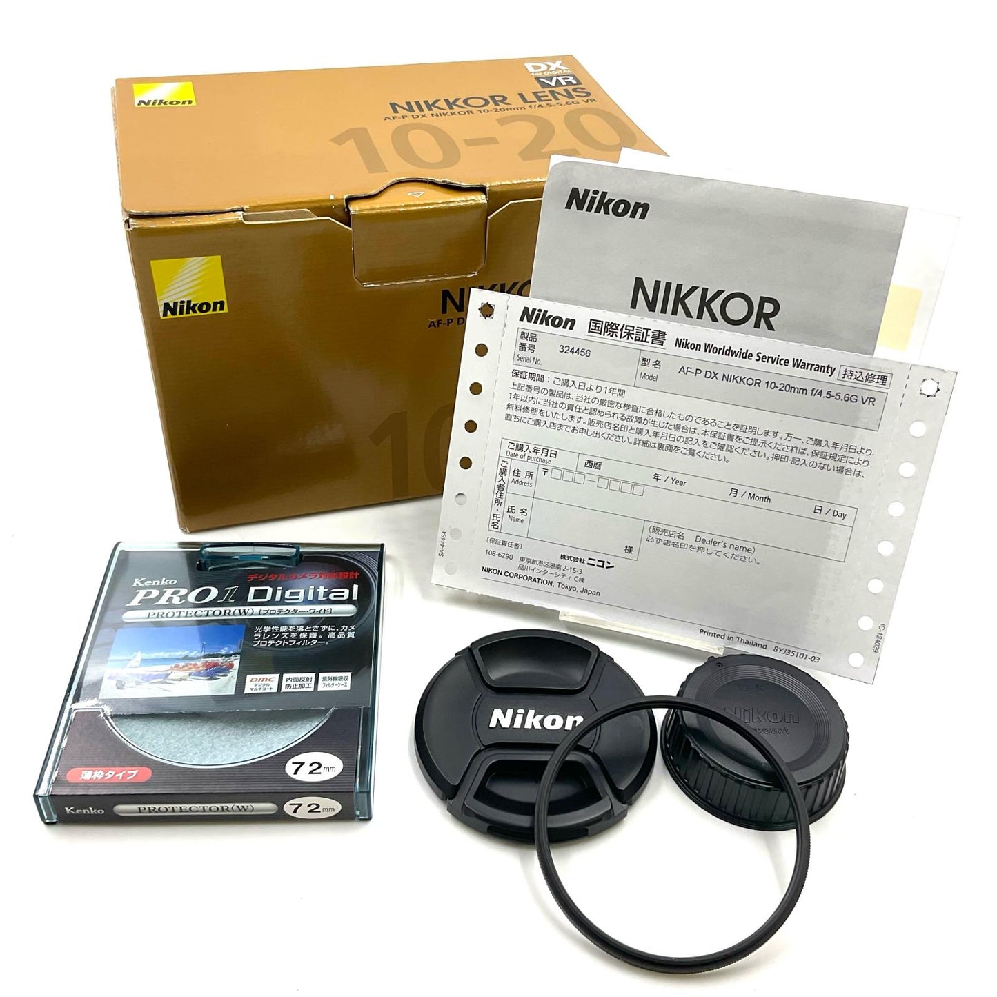【全額返金保証】【最速発送】Nikon AF-P DX NIKKOR 10-20mm f/4.5-5.6G VR 超美品 動作確認済