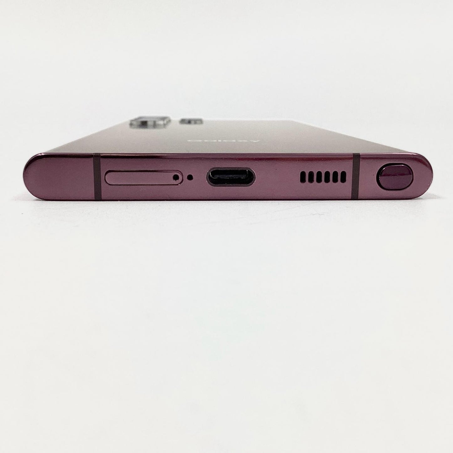 【全額返金保証】【最速発送】SAMSUNG Galaxy S22 Ultra 256GB バーガンディー docomo SC-52C 動作確認済