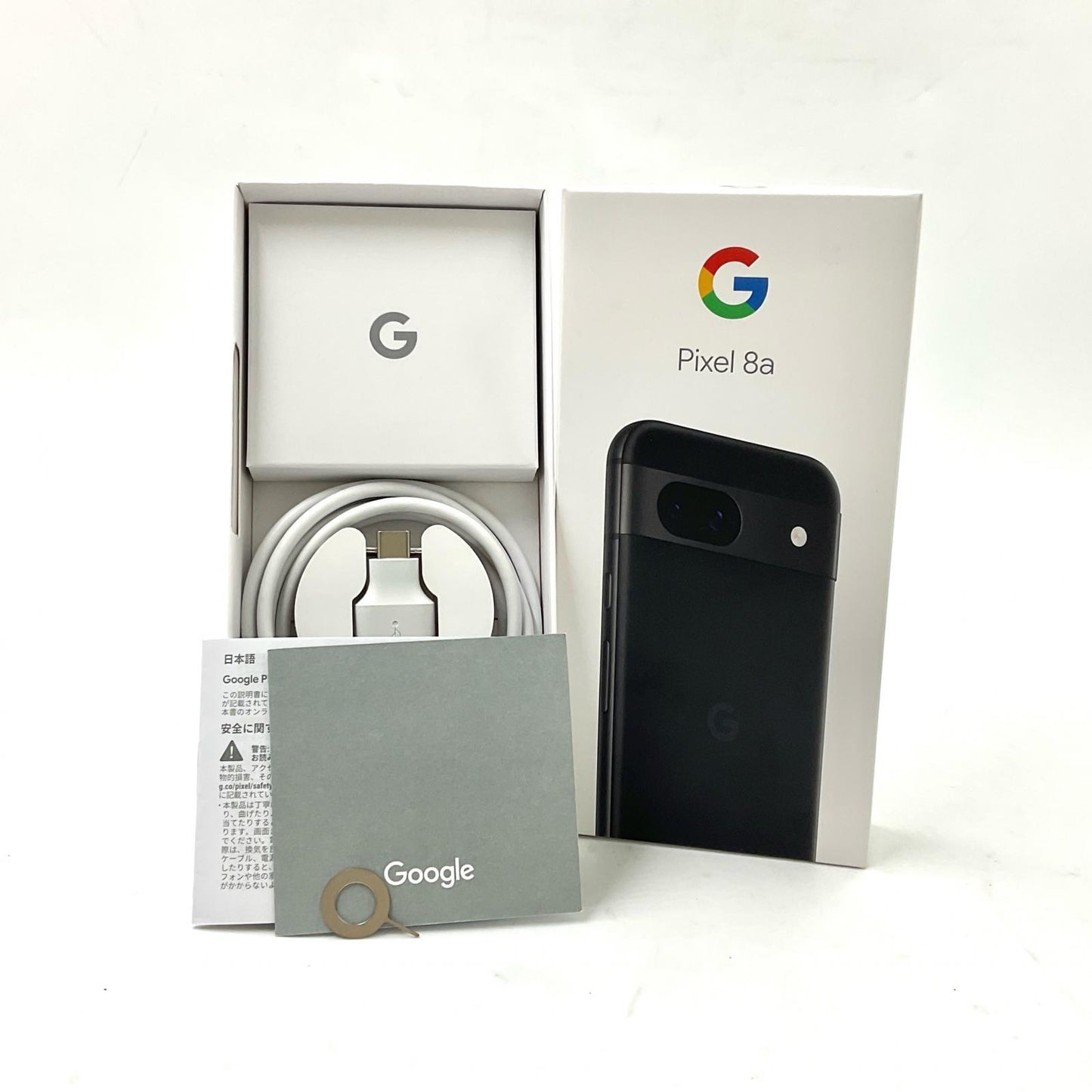 【全額返金保証】【最速発送】Google Pixel 8a 128GB Obsidian SIMフリー G576D 白ロム 動作確認済