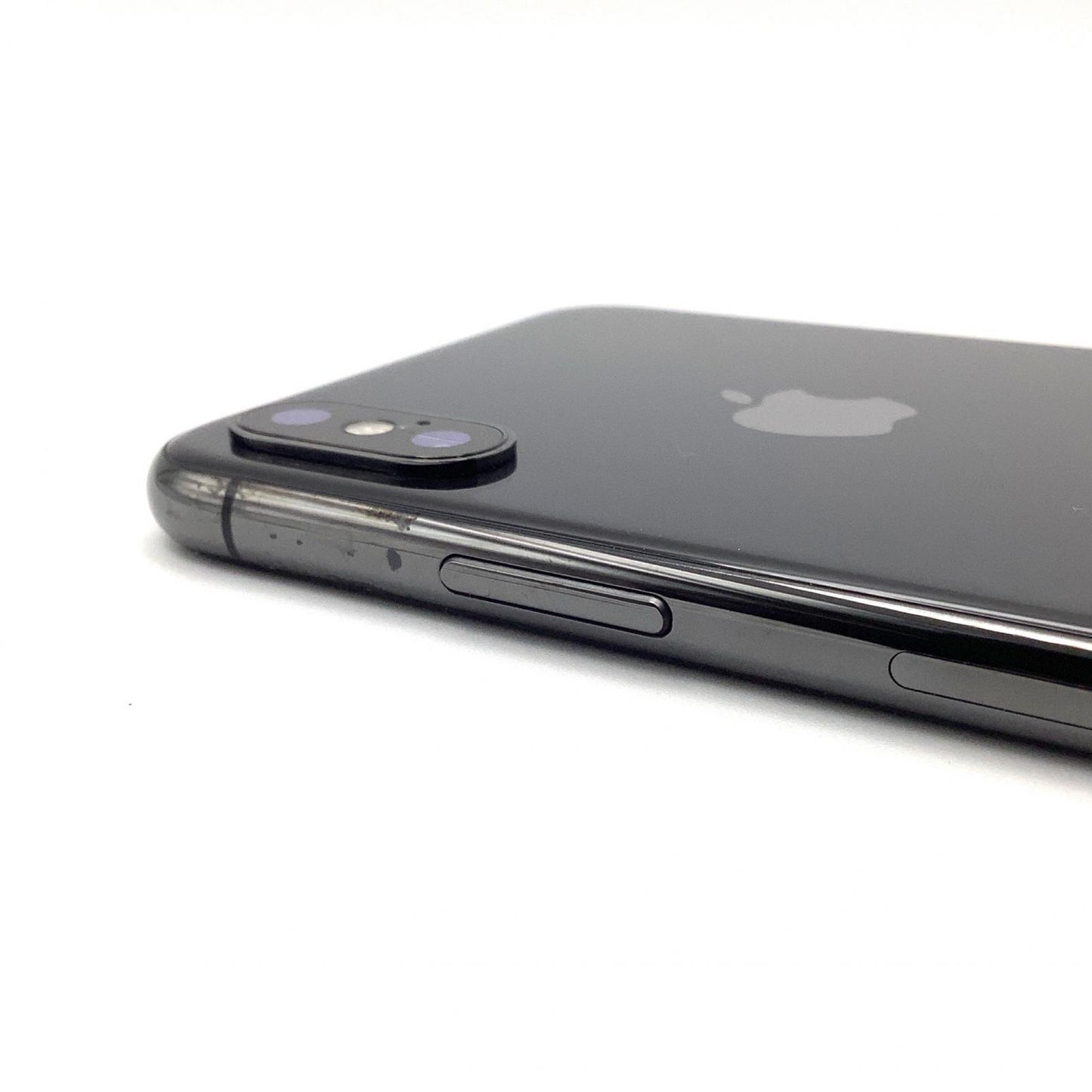 【最速発送】Apple iPhone iPhone X 256GB スペースグレイ au 白ロム【難有】 80%