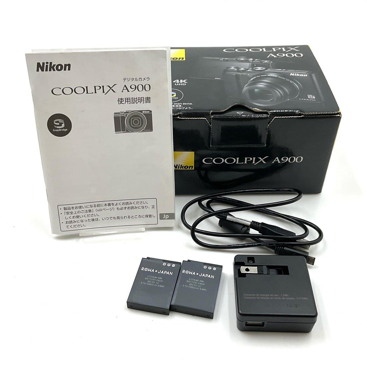 【全額返金保証】【最速発送】Nikon コンパクトデジタルカメラ COOLPIX A900 動作確認済