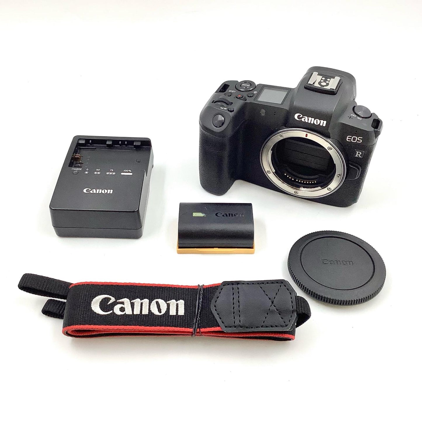 【全額返金保証】【最速発送】Canon デジタル一眼 EOS R ボディ ブラック 美品 動作確認済