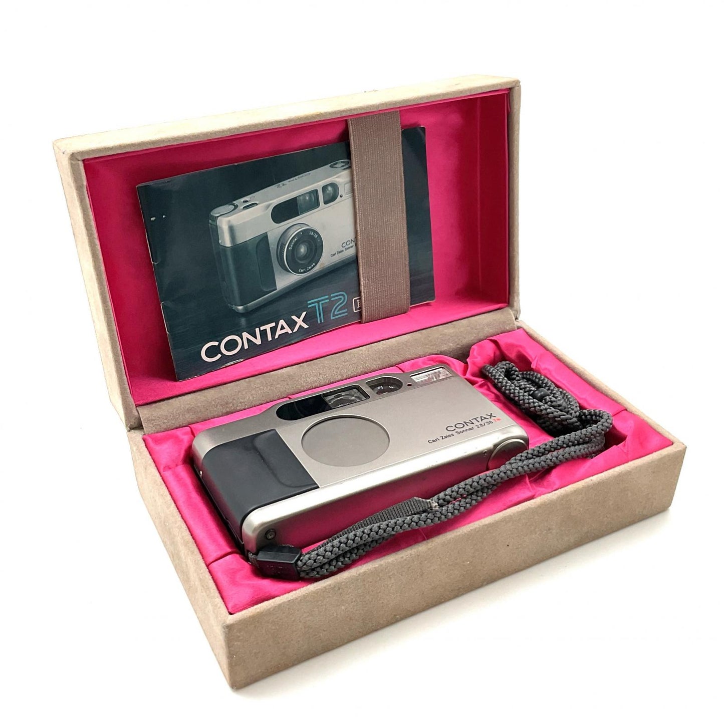 【最速発送】CONTAX T2 チタンシルバー【難有】
