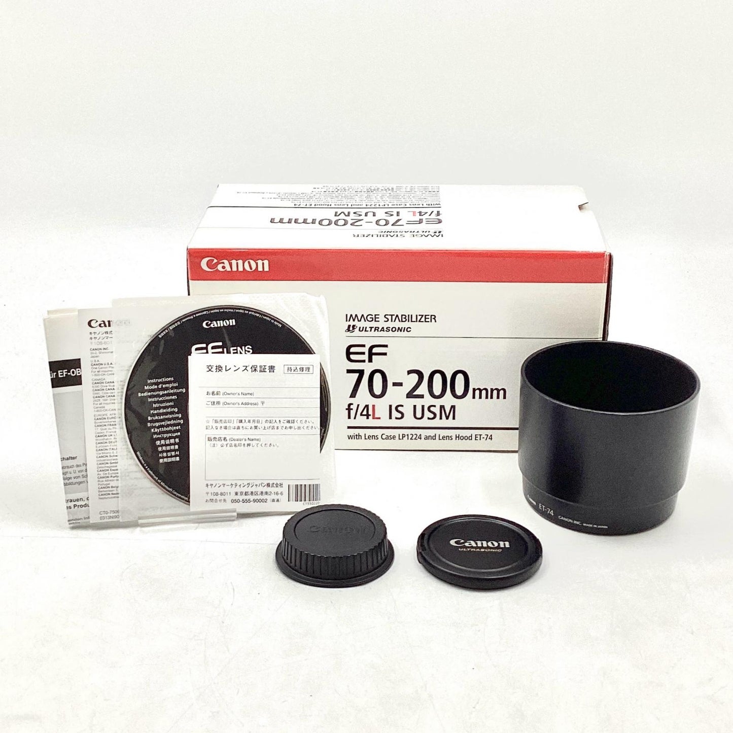 【全額返金保証】【最速発送】Canon EF70-200mm F4L IS USM 動作確認済