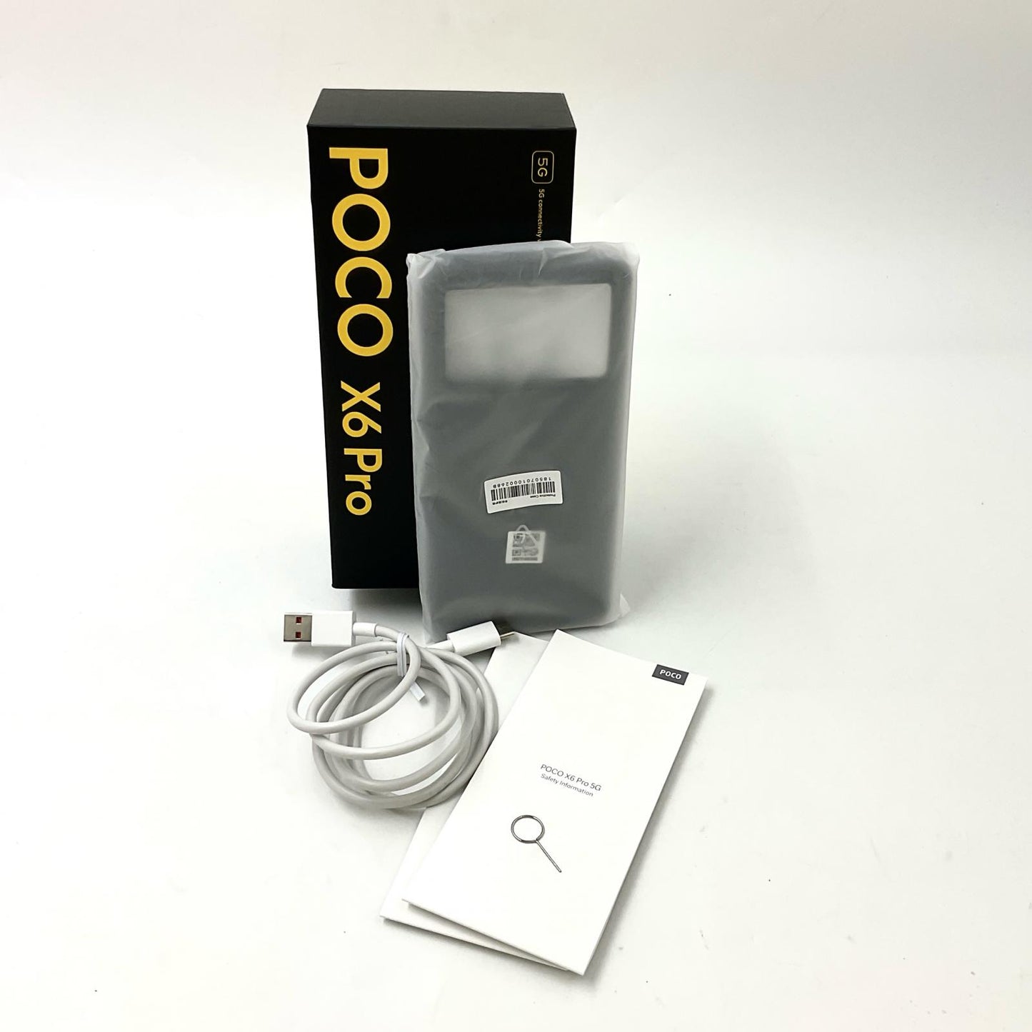 【全額返金保証】【最速発送】Xiaomi POCO X6 Pro 5G 256GB Yellow SIMフリー 2311DRK48G 美品 動作確認済